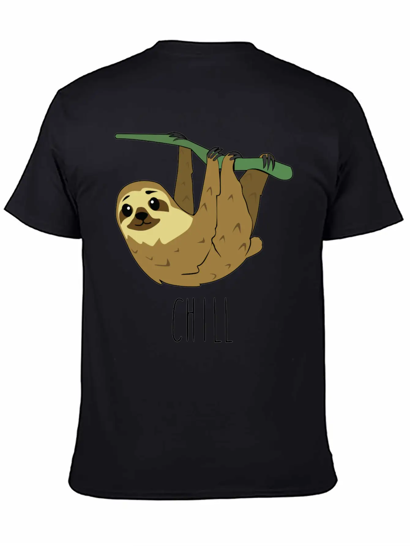 CHILL Sloth Timeless Short Sleeve Tee – Comfy And Minimalist Design