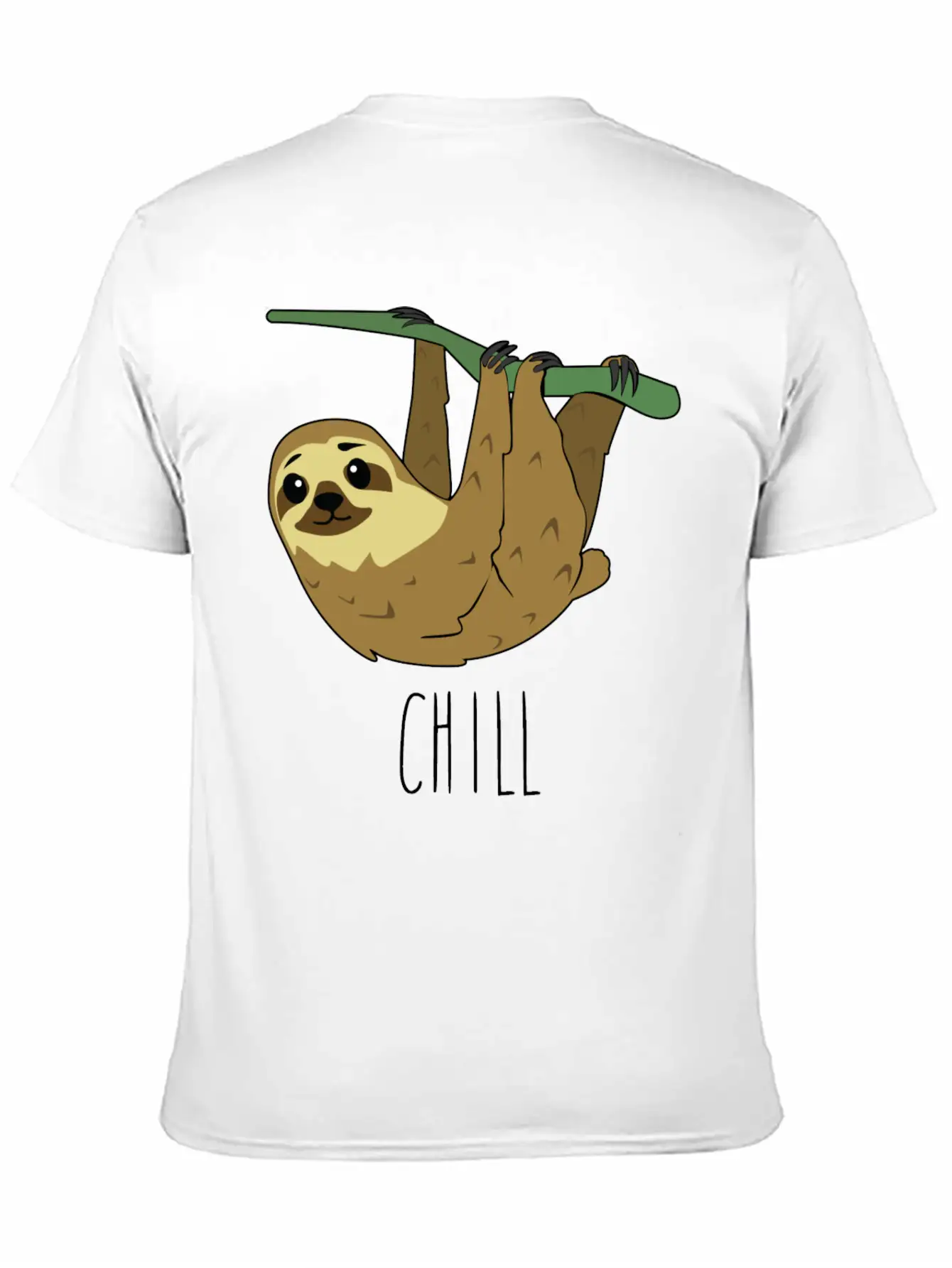 CHILL Sloth Timeless Short Sleeve Tee – Comfy And Minimalist Design