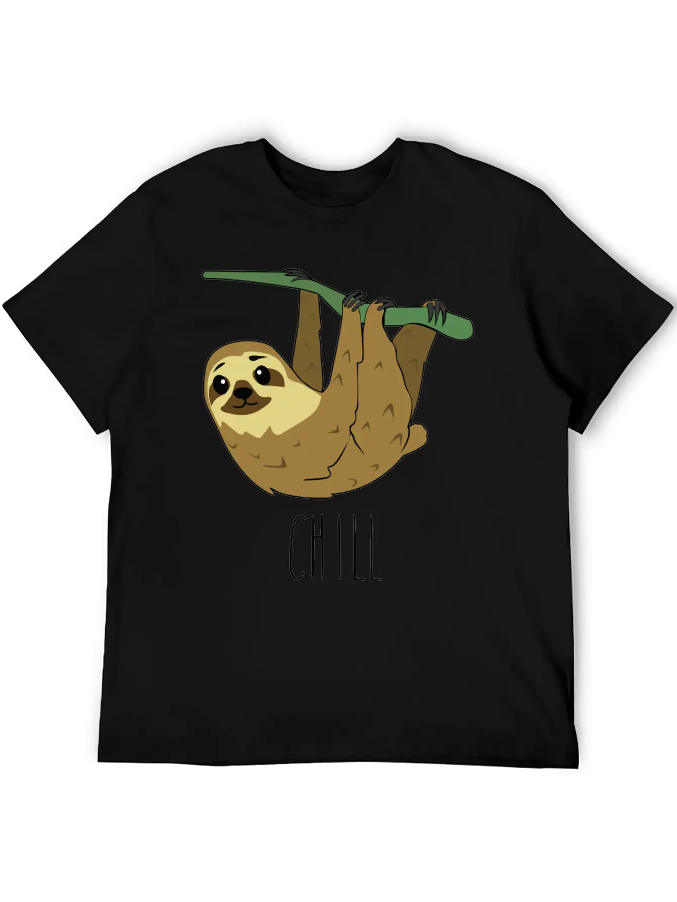 CHILL Sloth Timeless Short Sleeve Tee – Comfy And Minimalist Design