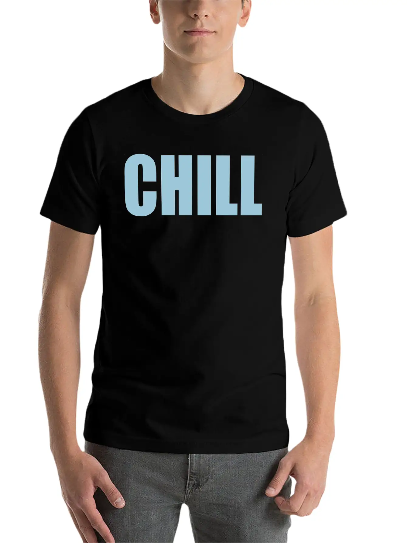 Chill Unisex Short Sleeve Soft Cotton T-Shirt – Casual Everyday Wear