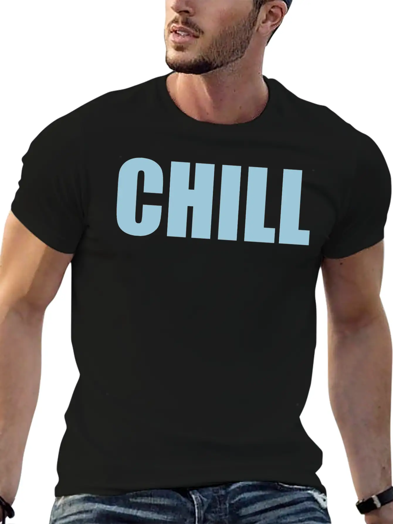 Chill Unisex Short Sleeve Soft Cotton T-Shirt – Casual Everyday Wear
