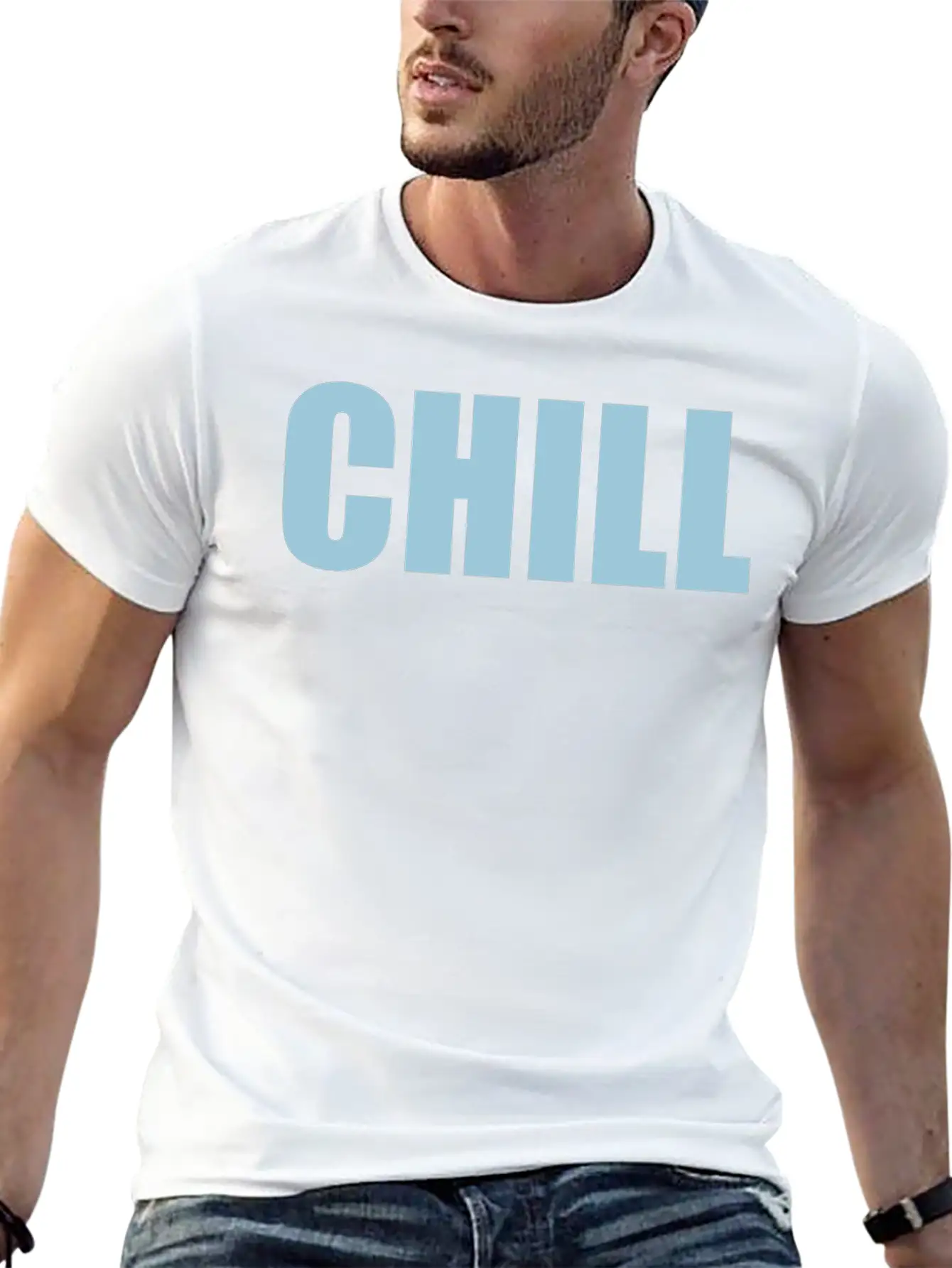 Chill Unisex Short Sleeve Soft Cotton T-Shirt – Casual Everyday Wear