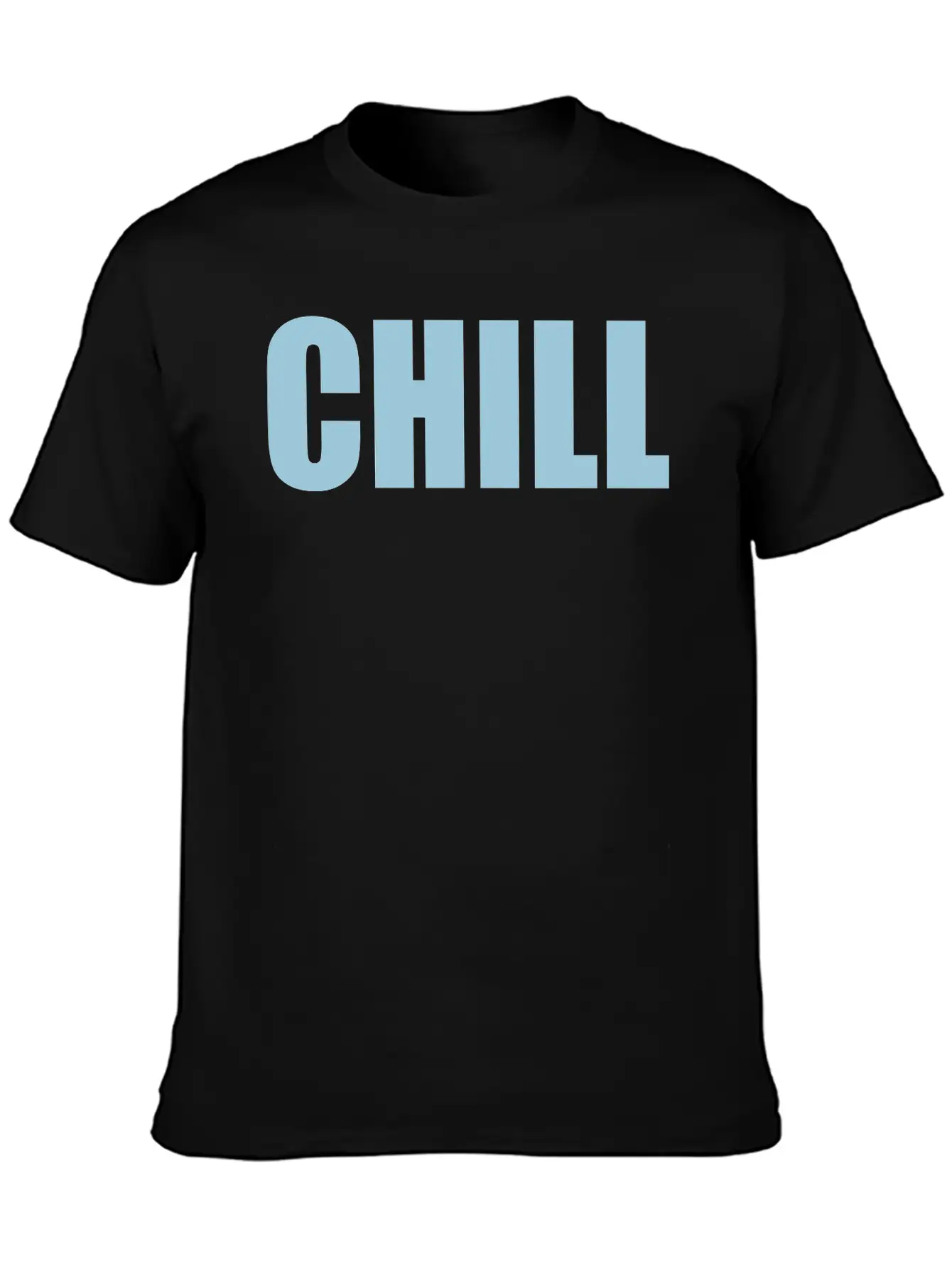 Chill Unisex Short Sleeve Soft Cotton T-Shirt – Casual Everyday Wear