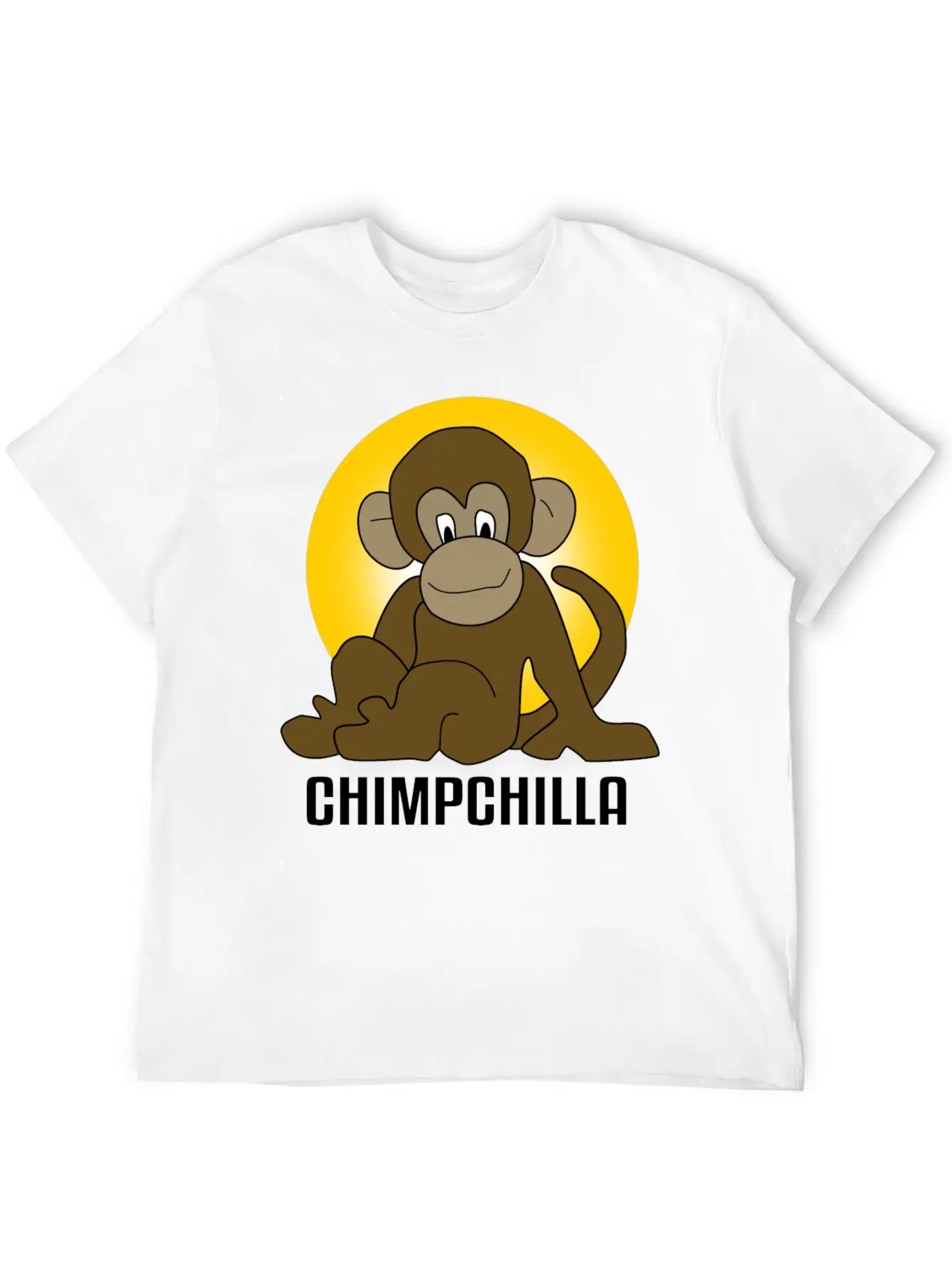 Chimp Chilla Ape Monkey Stylish Everyday T-Shirt – Unisex Basic Cotton Tee