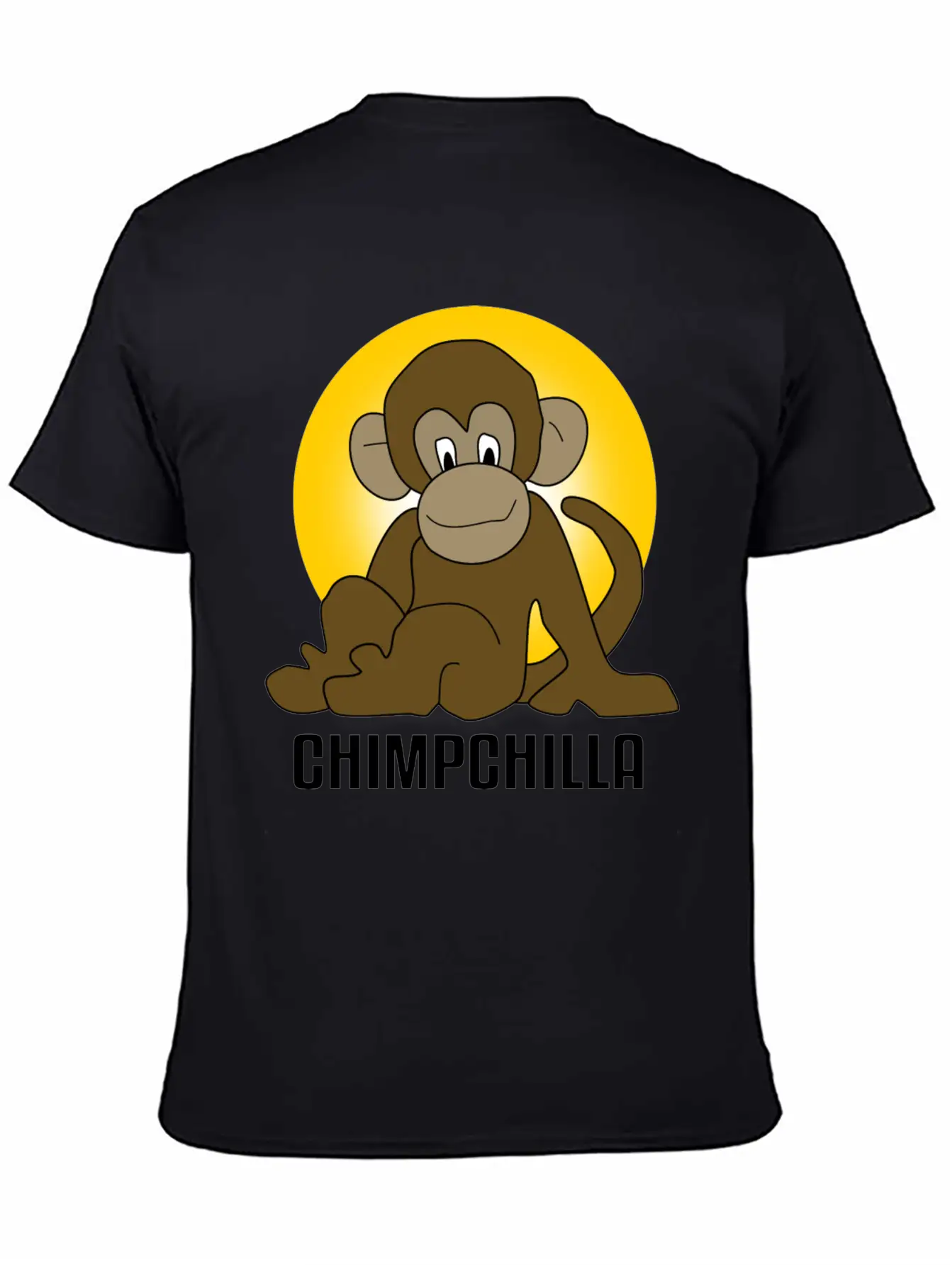 Chimp Chilla Ape Monkey Stylish Everyday T-Shirt – Unisex Basic Cotton Tee