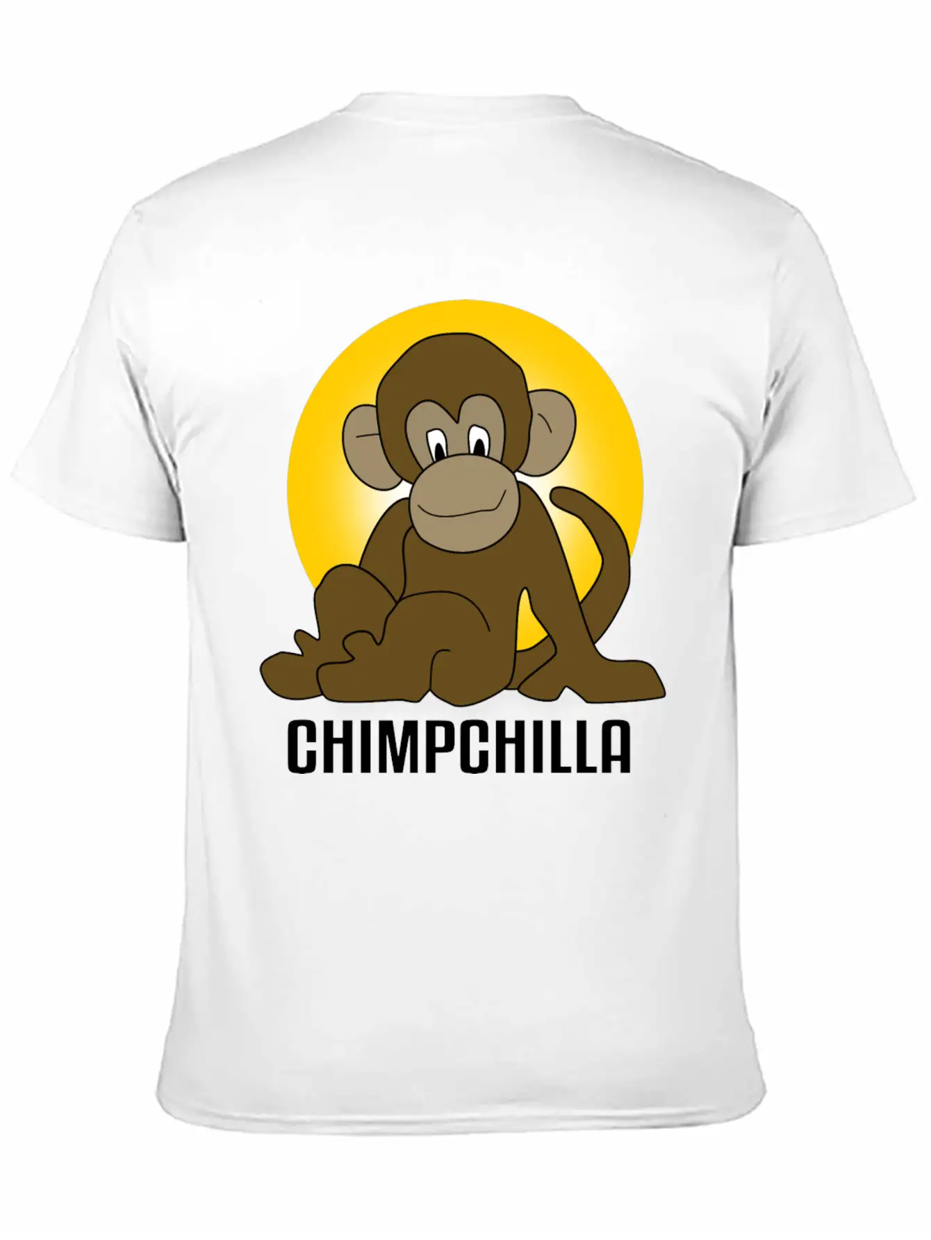 Chimp Chilla Ape Monkey Stylish Everyday T-Shirt – Unisex Basic Cotton Tee