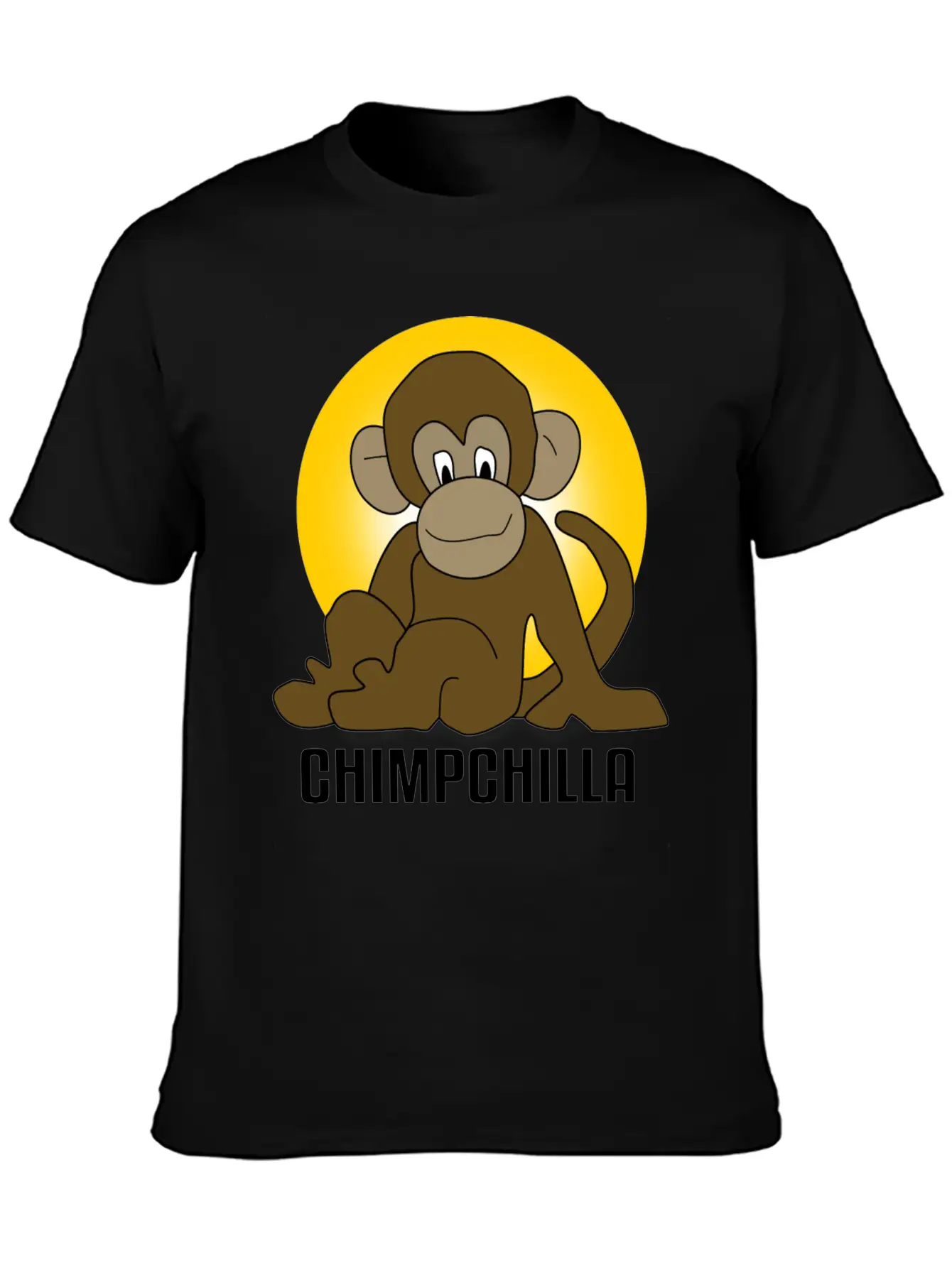 Chimp Chilla Ape Monkey Stylish Everyday T-Shirt – Unisex Basic Cotton Tee