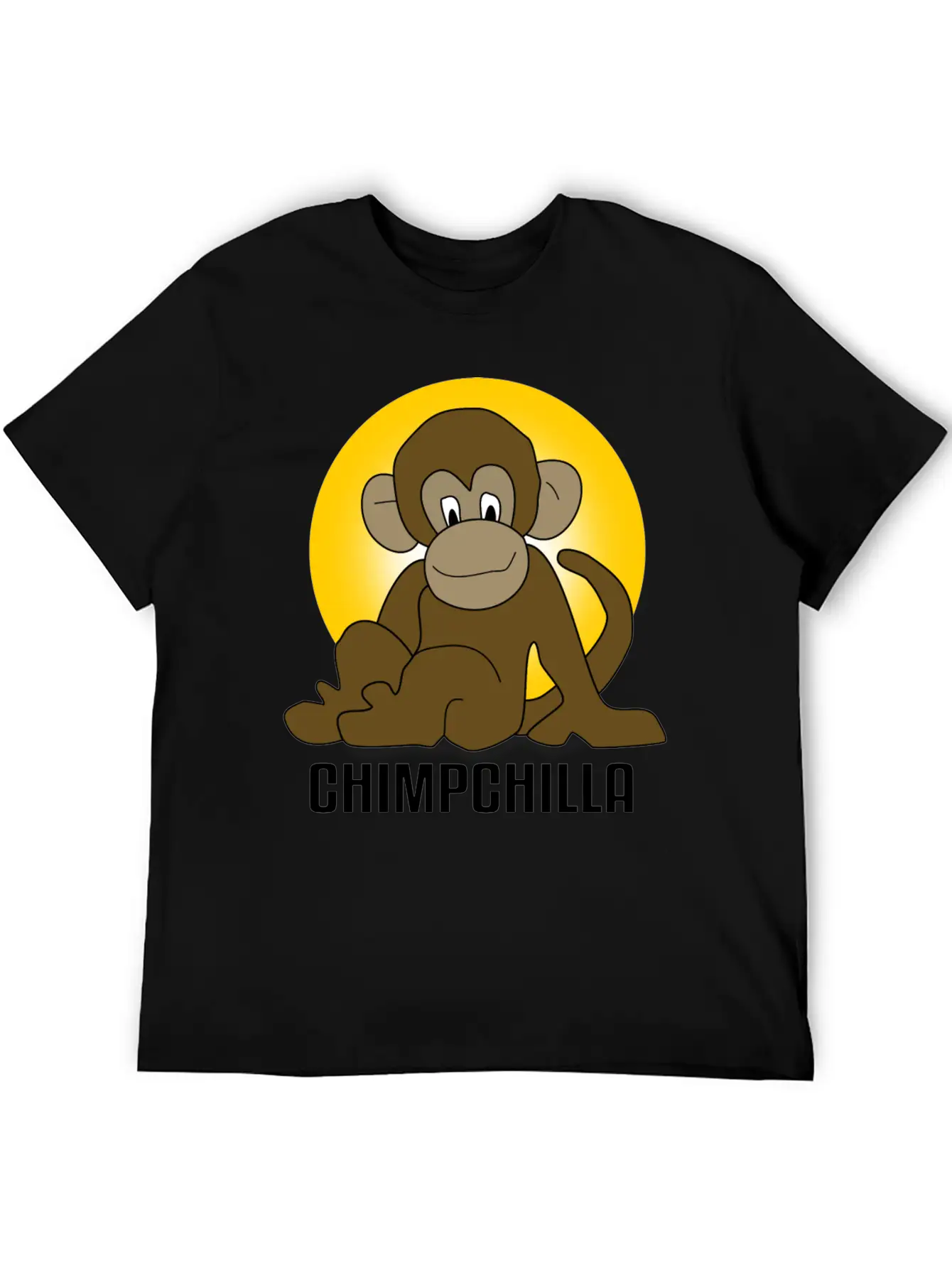 Chimp Chilla Ape Monkey Stylish Everyday T-Shirt – Unisex Basic Cotton Tee