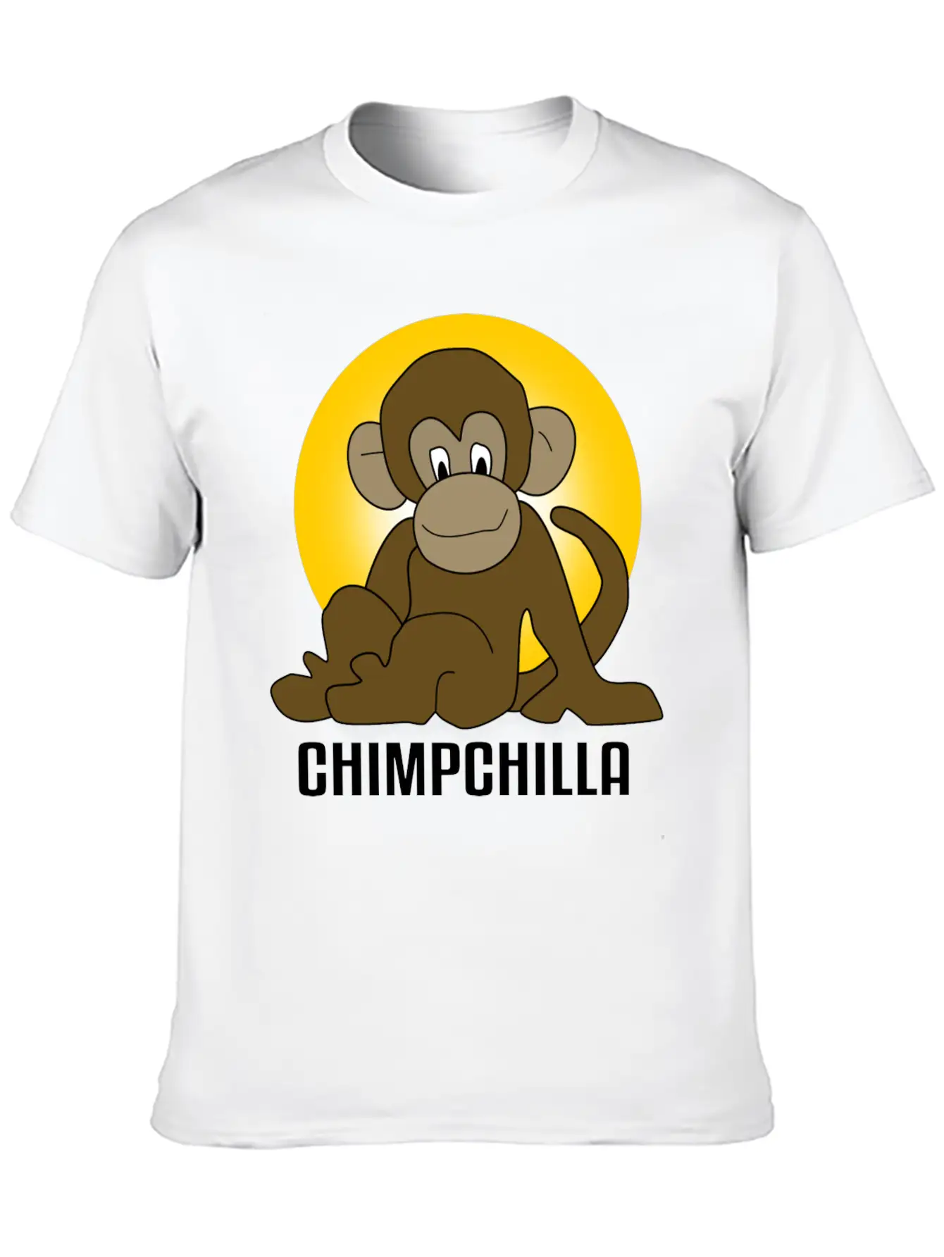 Chimp Chilla Ape Monkey Stylish Everyday T-Shirt – Unisex Basic Cotton Tee