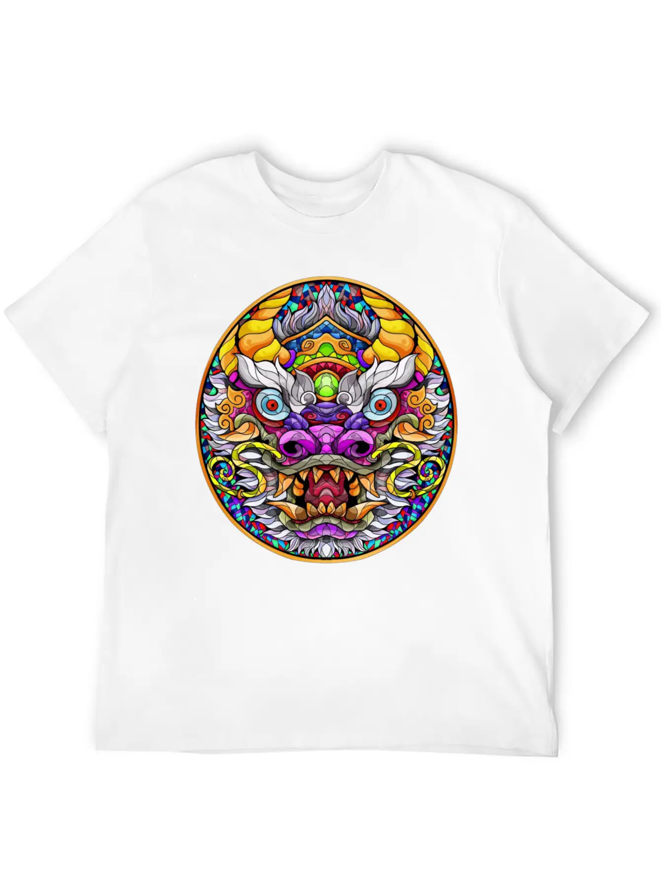 Chinese Dragon Stylish Everyday T-Shirt – Unisex Basic Cotton Tee