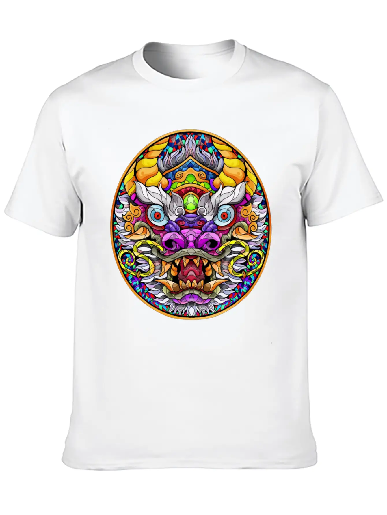 Chinese Dragon Stylish Everyday T-Shirt – Unisex Basic Cotton Tee