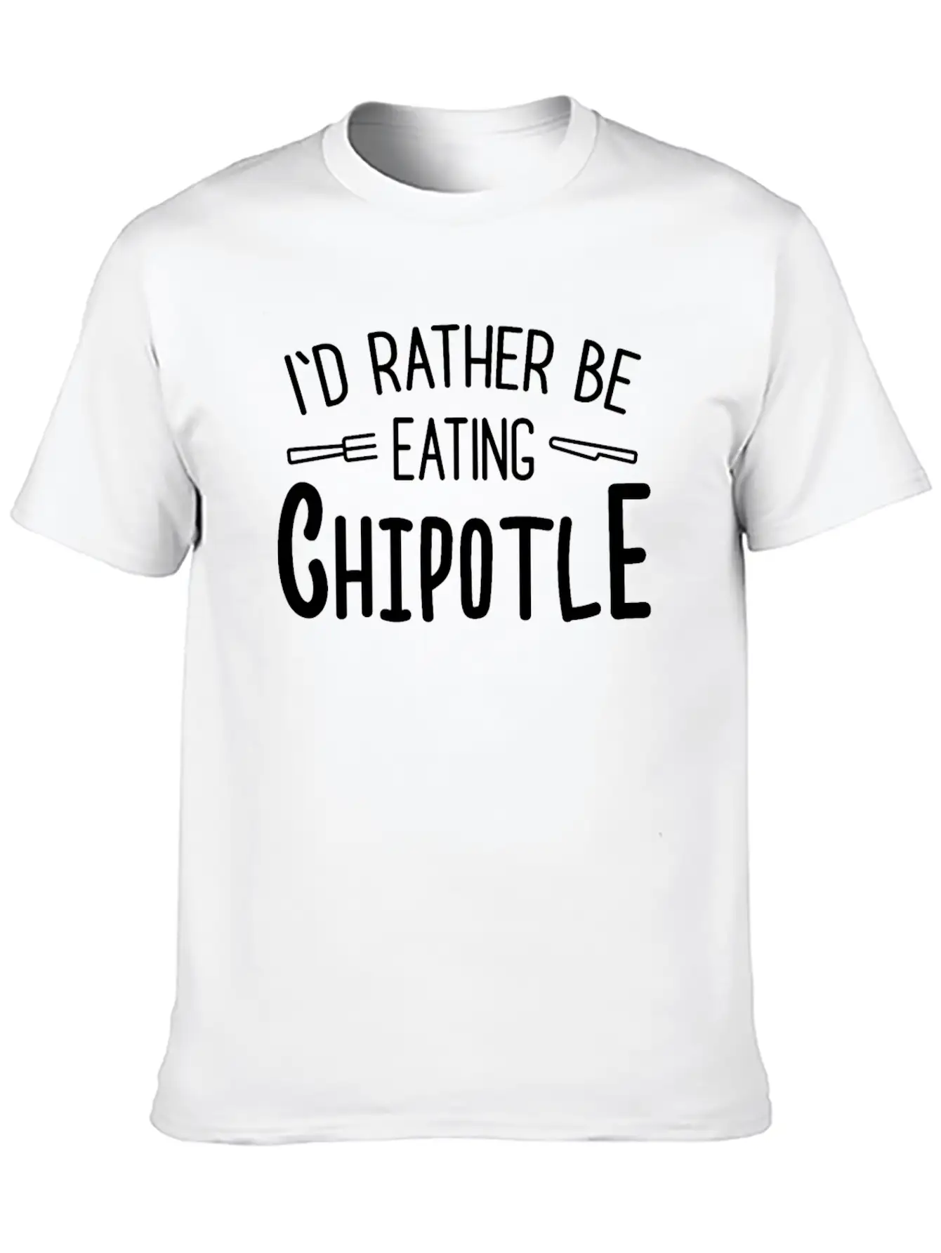 Chipotle Mexican Food Rather Be Funny Jalapeno Basic Graphic T-Shirt – Daily Comfort In Soft Cotton