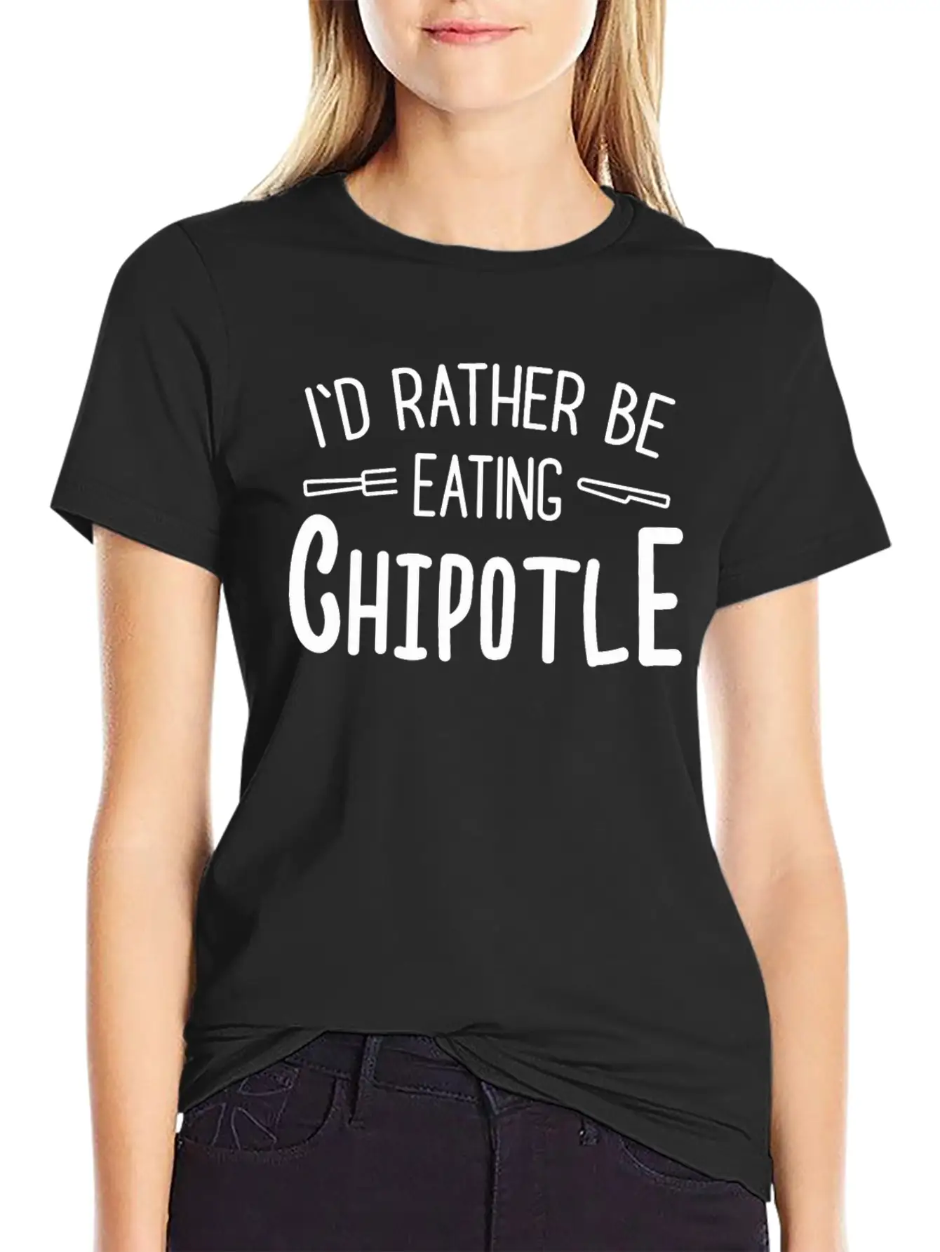 Chipotle Mexican Food Rather Be Funny Jalapeno Basic Graphic T-Shirt – Daily Comfort In Soft Cotton