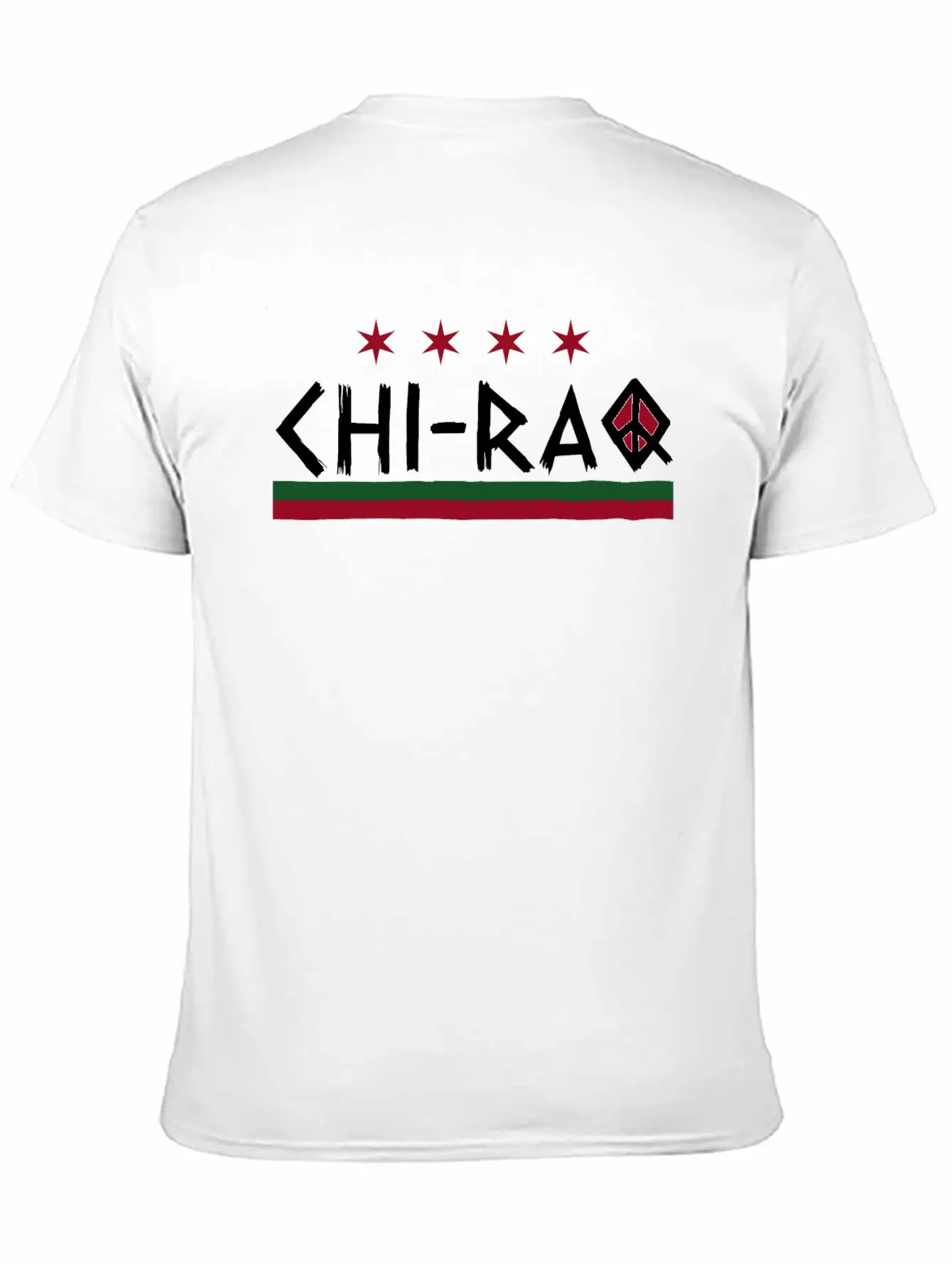 Chiraq Flag Unisex Casual T-Shirt – Clean Design For Daily Comfort