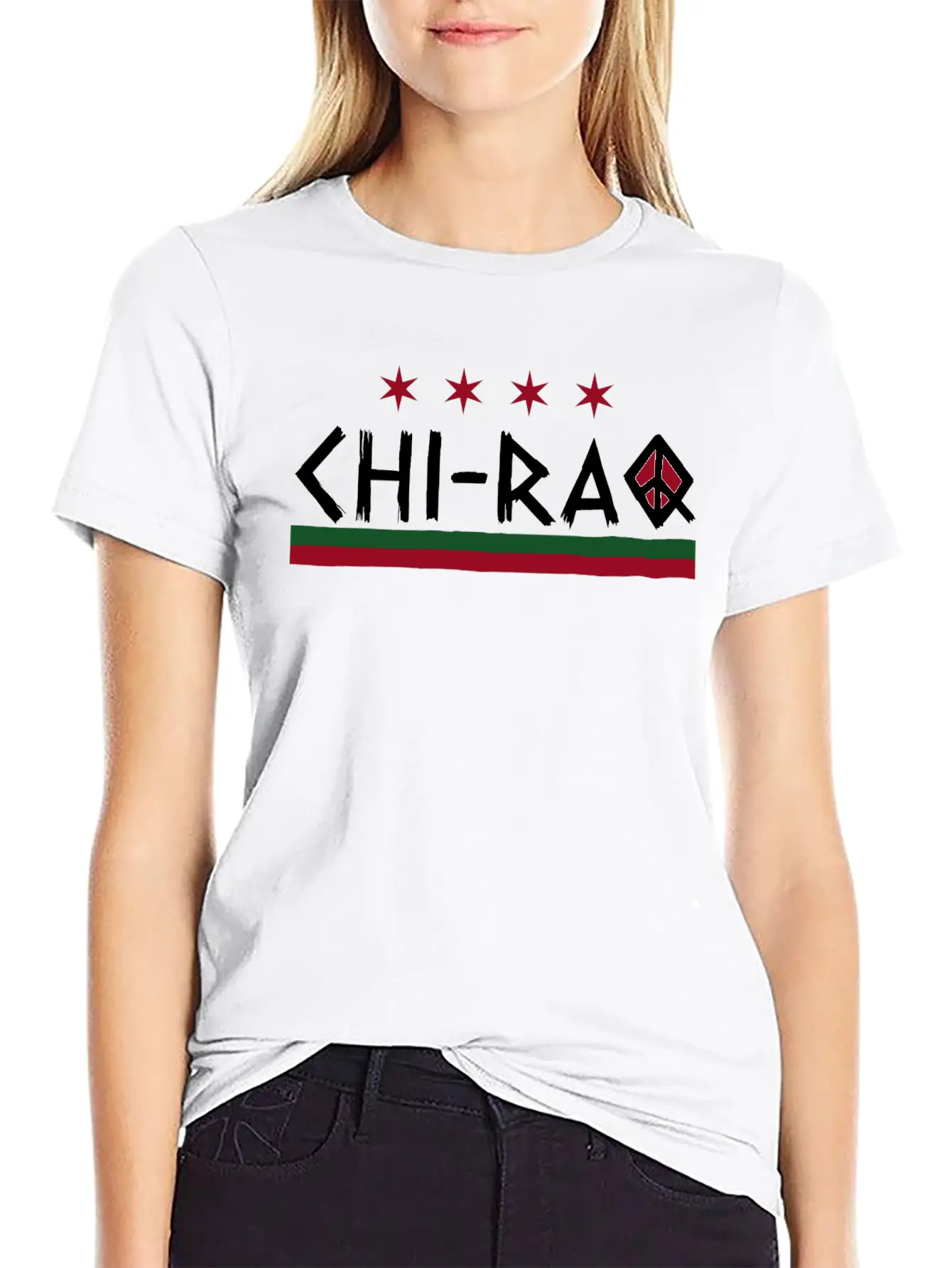 Chiraq Flag Unisex Casual T-Shirt – Clean Design For Daily Comfort