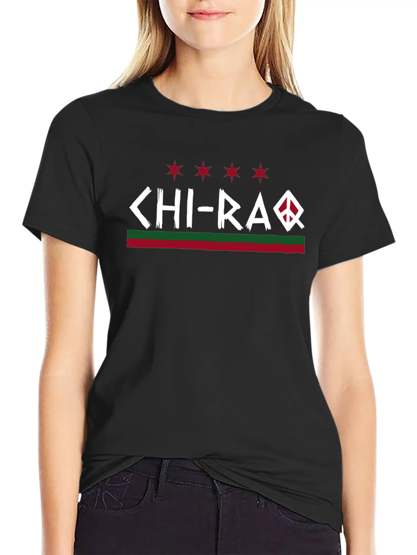 Chiraq Flag Unisex Casual T-Shirt – Clean Design For Daily Comfort