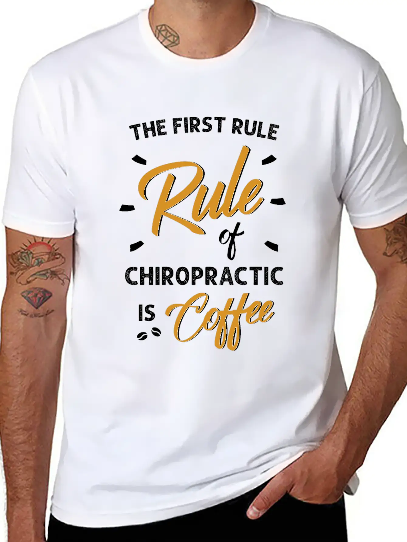 Chiropractor Timeless Short Sleeve Tee – Comfy And Minimalist Design