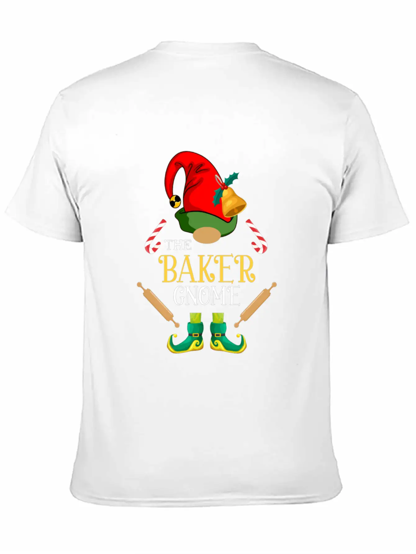 Chistmas Season The BakerGnome Stylish Everyday T-Shirt – Unisex Basic Cotton Tee