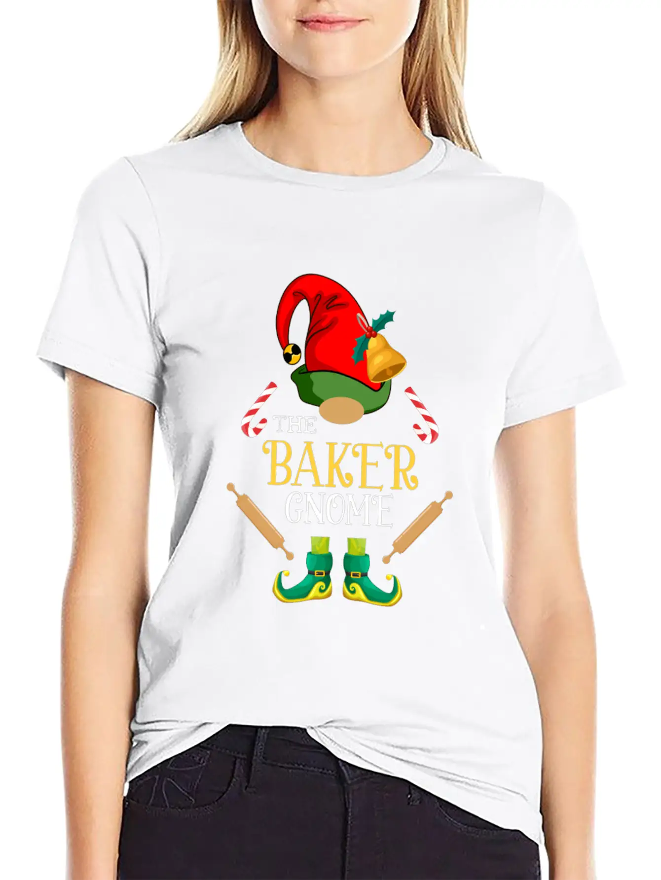 Chistmas Season The BakerGnome Stylish Everyday T-Shirt – Unisex Basic Cotton Tee