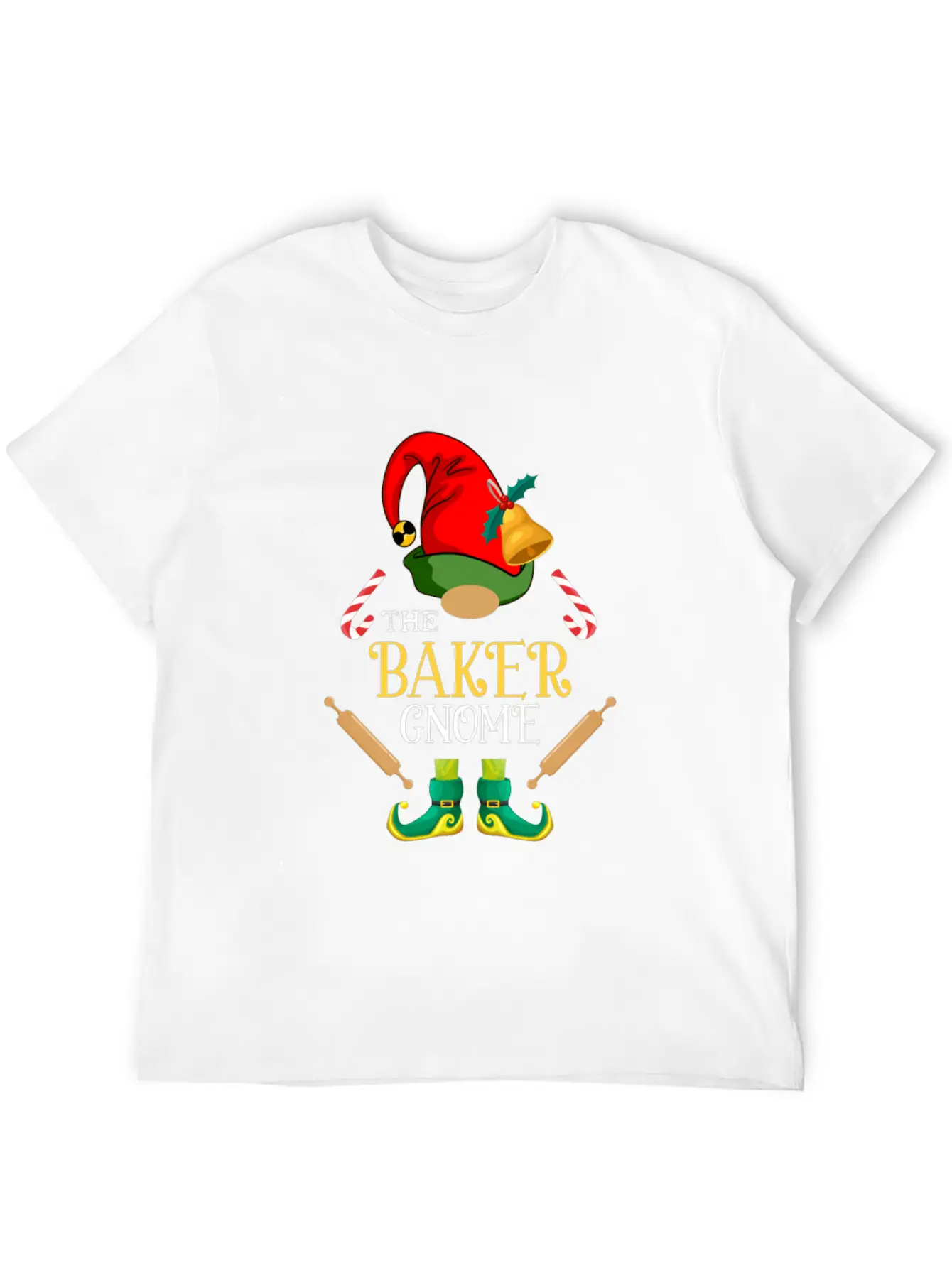 Chistmas Season The BakerGnome Stylish Everyday T-Shirt – Unisex Basic Cotton Tee