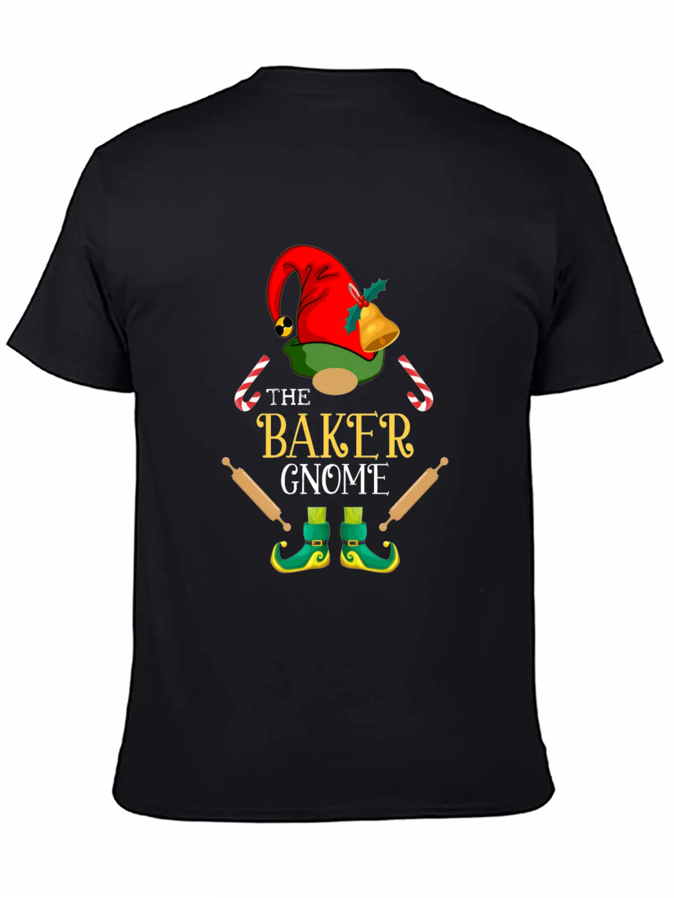 Chistmas Season The BakerGnome Stylish Everyday T-Shirt – Unisex Basic Cotton Tee