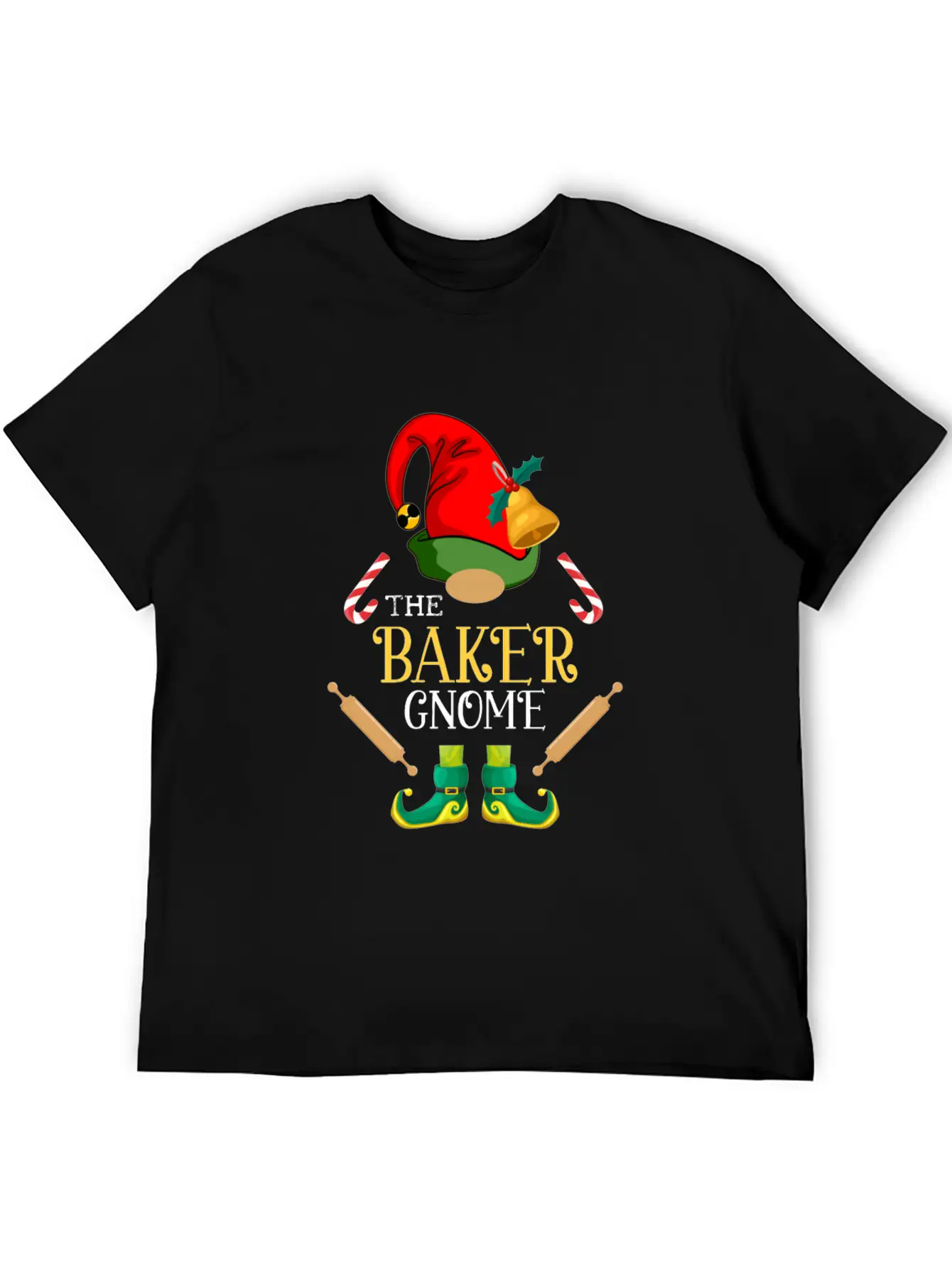 Chistmas Season The BakerGnome Stylish Everyday T-Shirt – Unisex Basic Cotton Tee