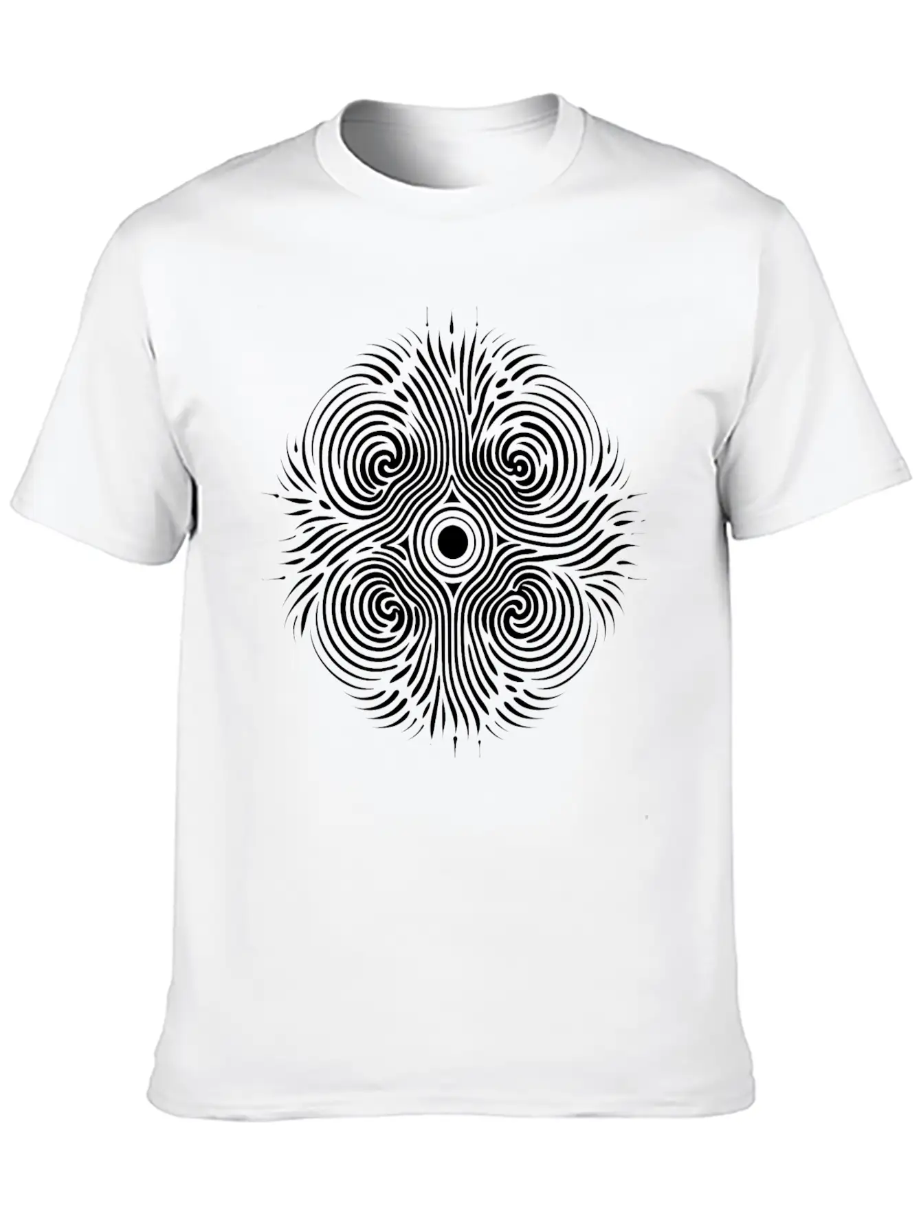 Chladni Oscillation: Unique Fashion Design Stylish Everyday T-Shirt – Unisex Basic Cotton Tee