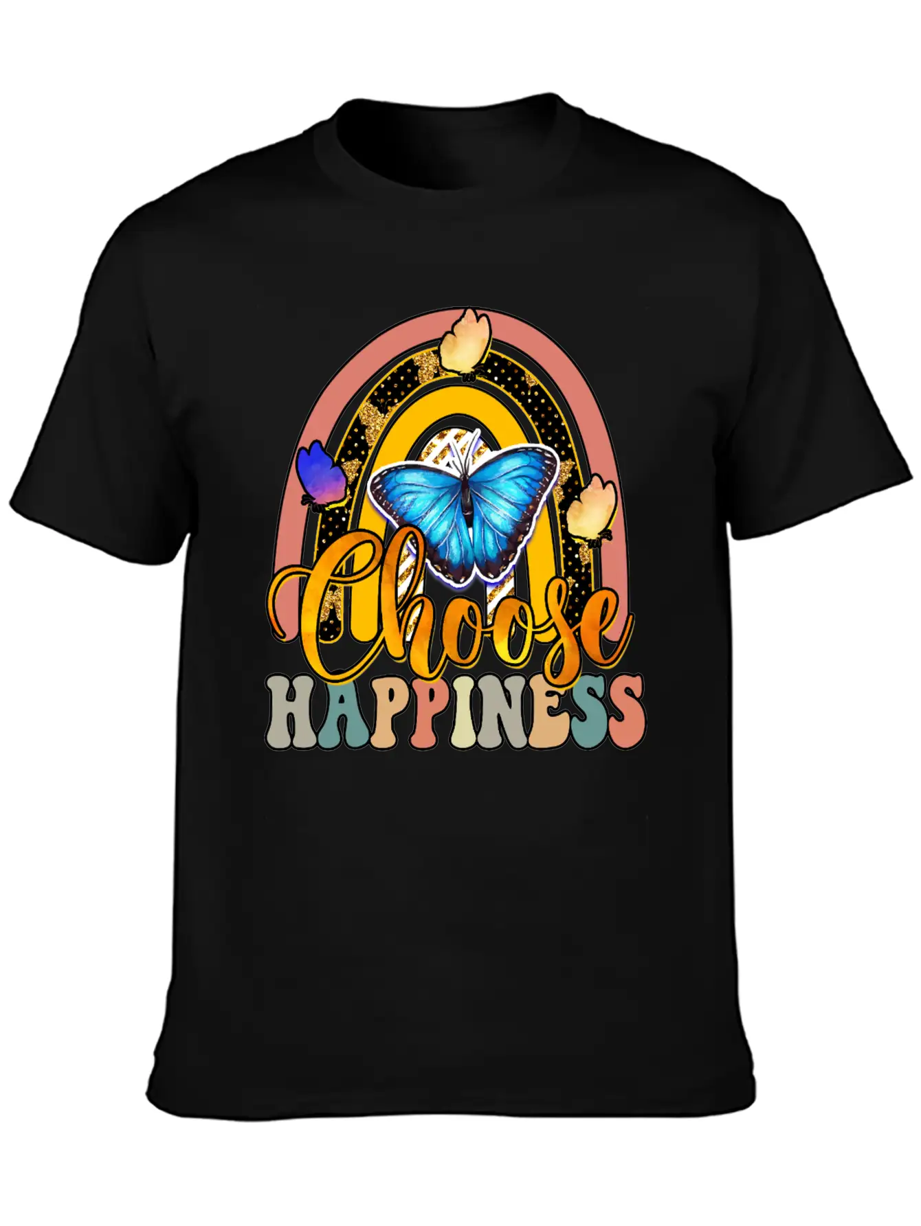 Choose Happiness Timeless Short Sleeve Tee – Comfy And Minimalist Design