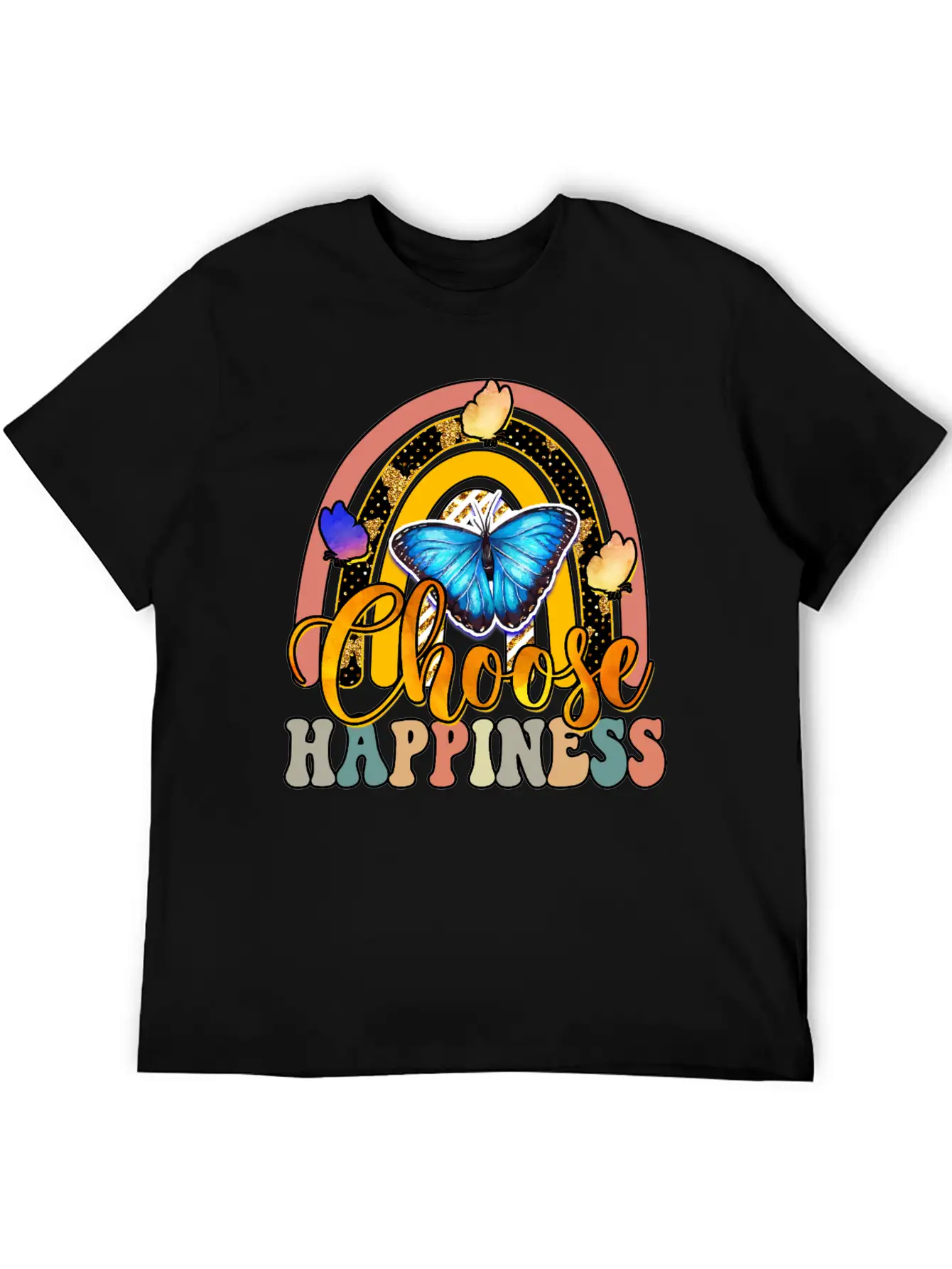 Choose Happiness Timeless Short Sleeve Tee – Comfy And Minimalist Design