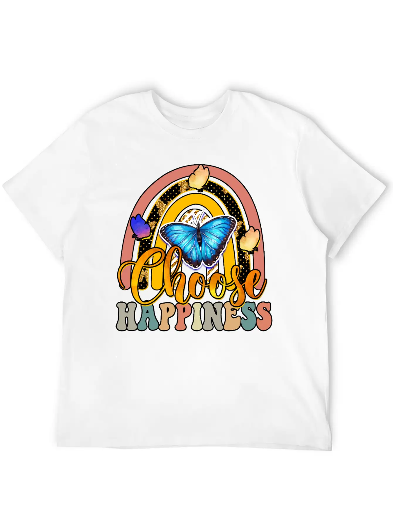 Choose Happiness Timeless Short Sleeve Tee – Comfy And Minimalist Design