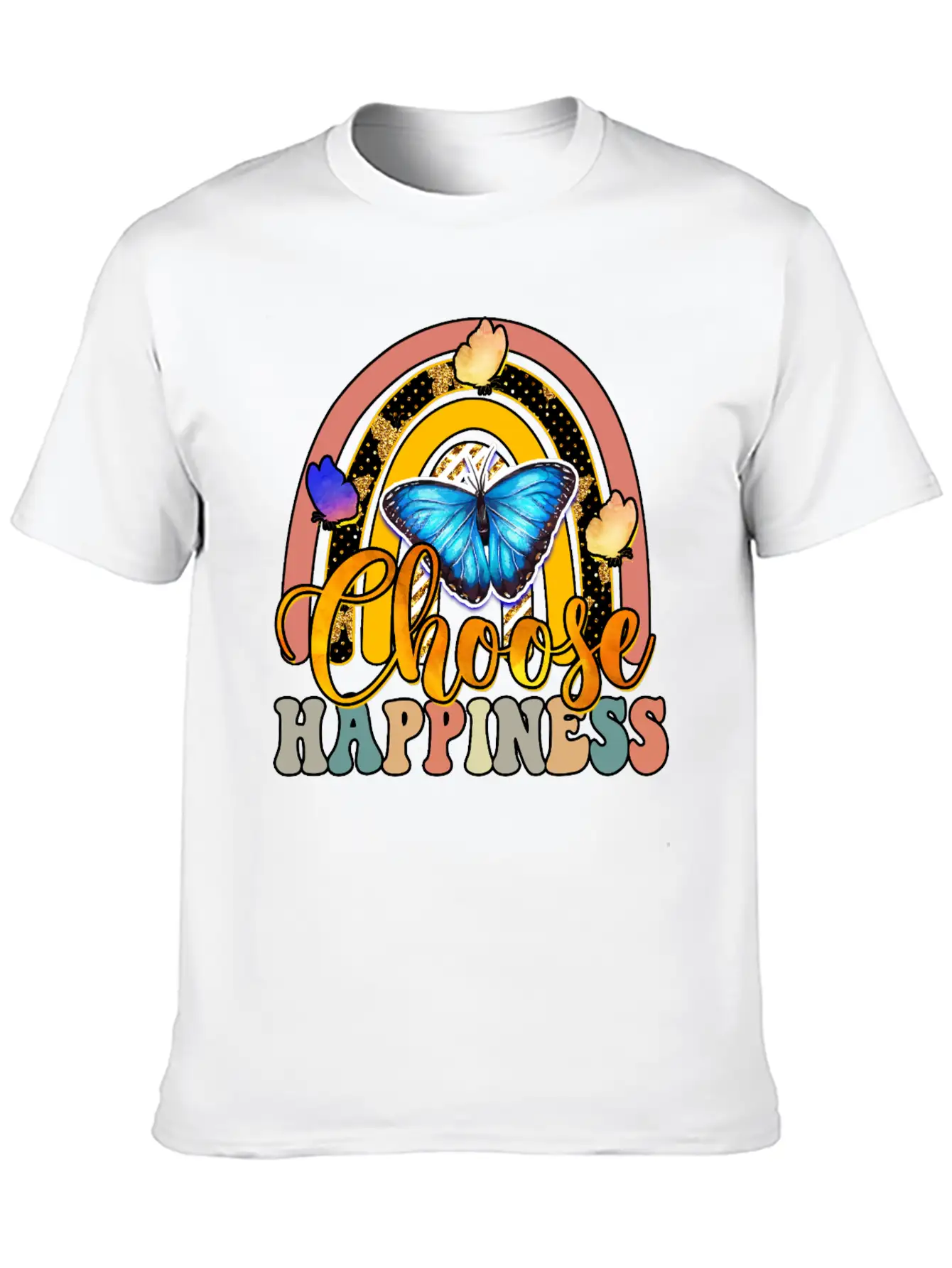 Choose Happiness Timeless Short Sleeve Tee – Comfy And Minimalist Design