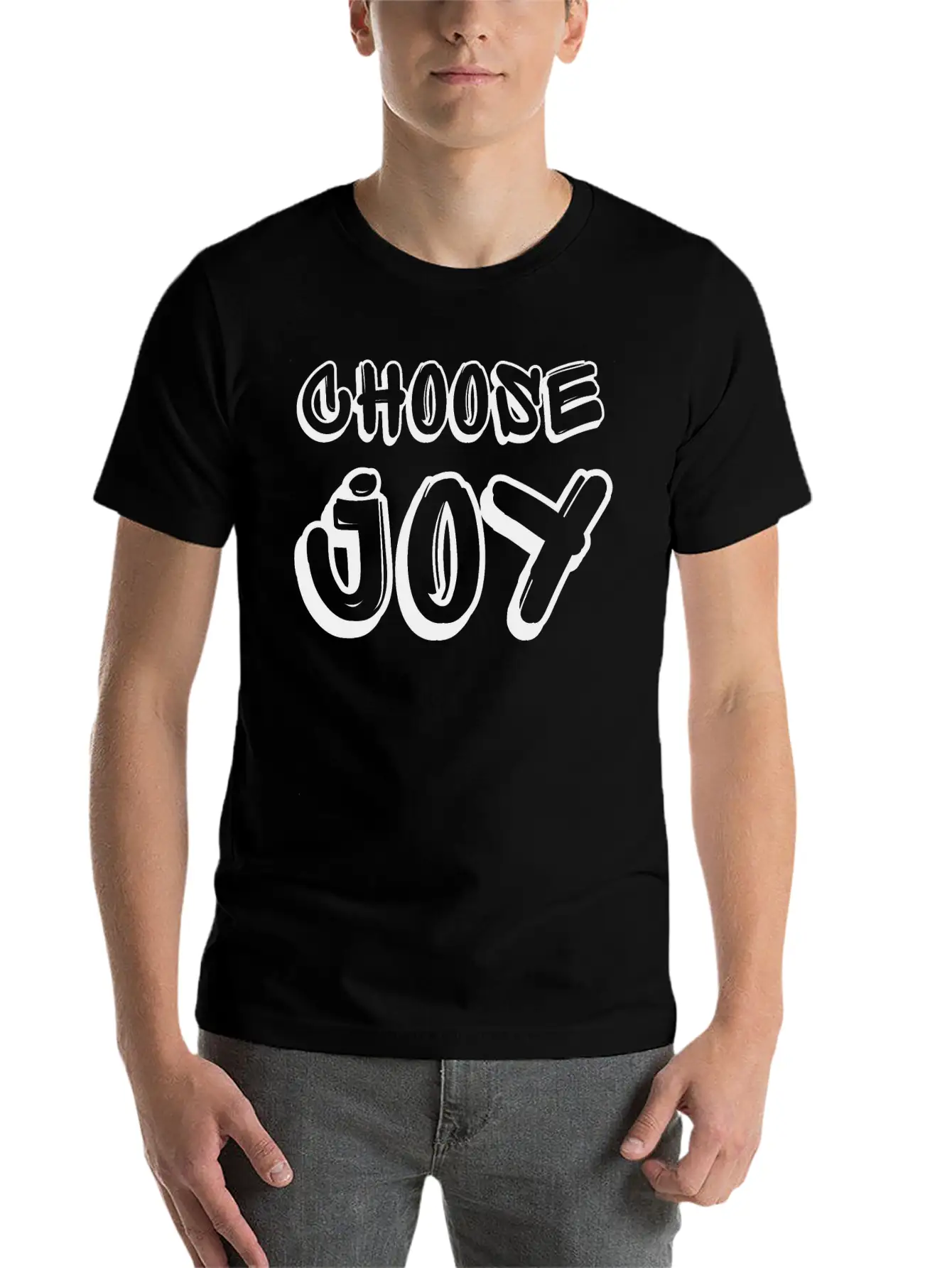Choose Joy Timeless Short Sleeve Tee – Comfy And Minimalist Design