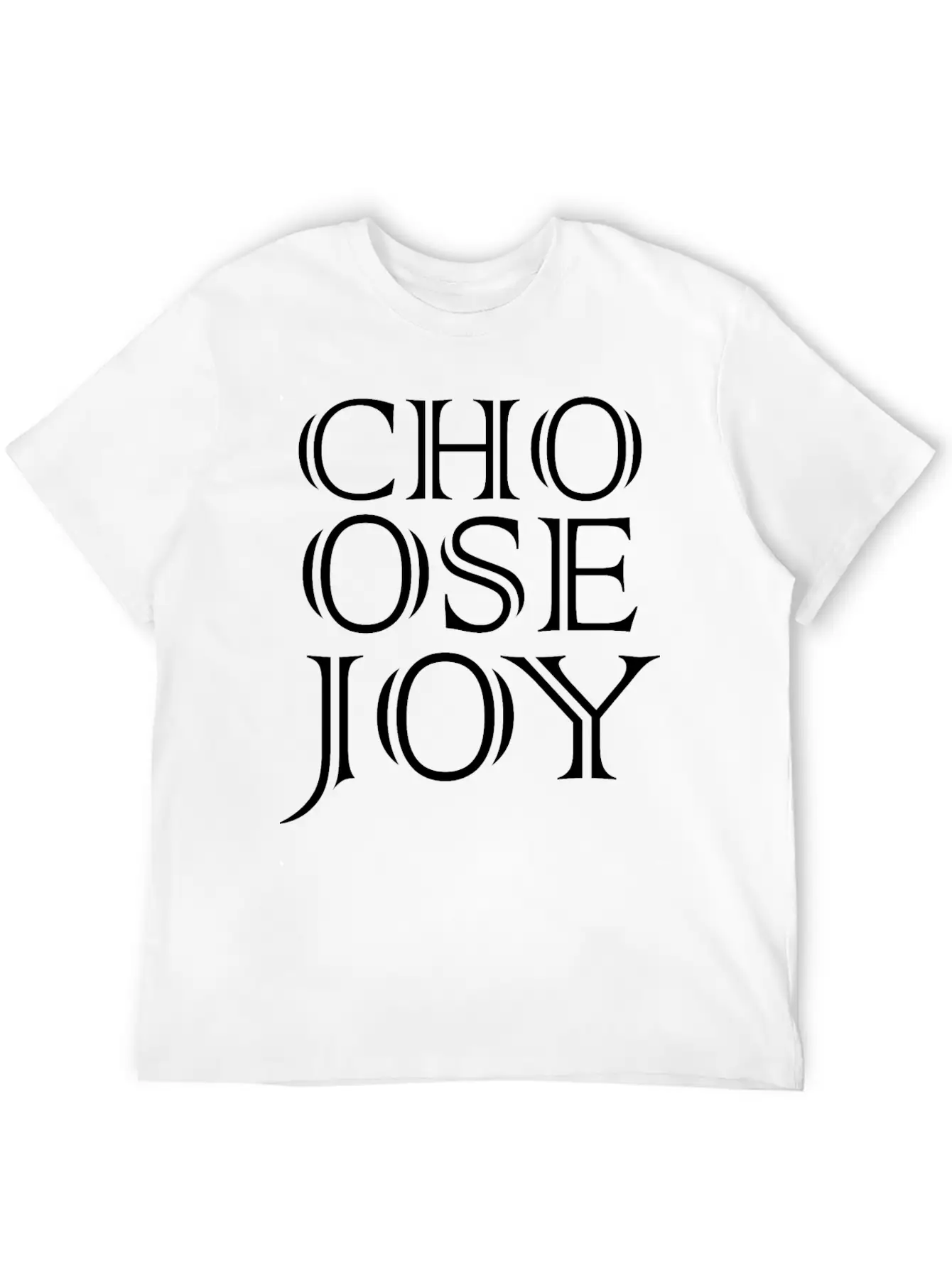 Choose Joy Unisex Casual T-Shirt – Clean Design For Daily Comfort