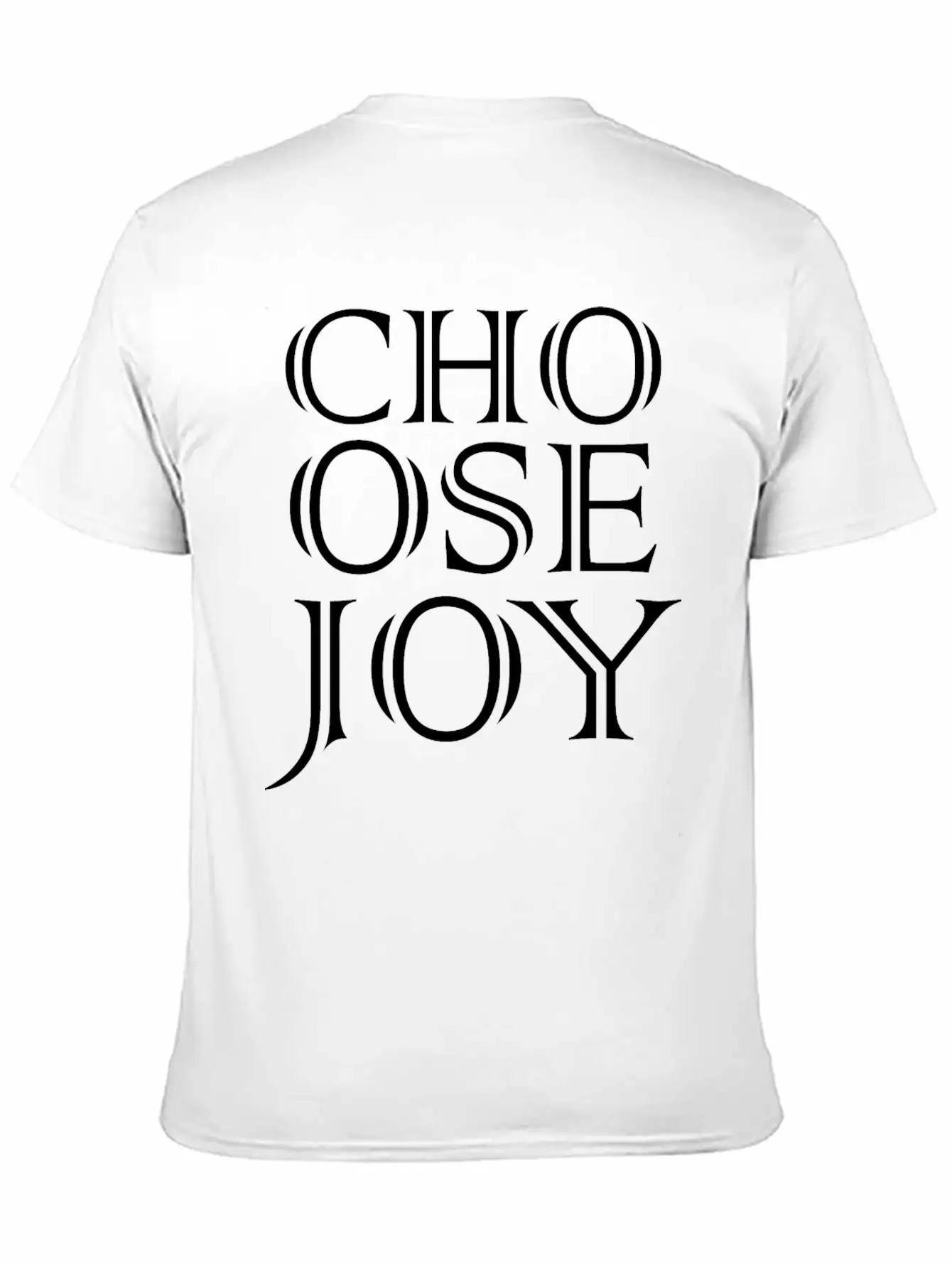 Choose Joy Unisex Casual T-Shirt – Clean Design For Daily Comfort