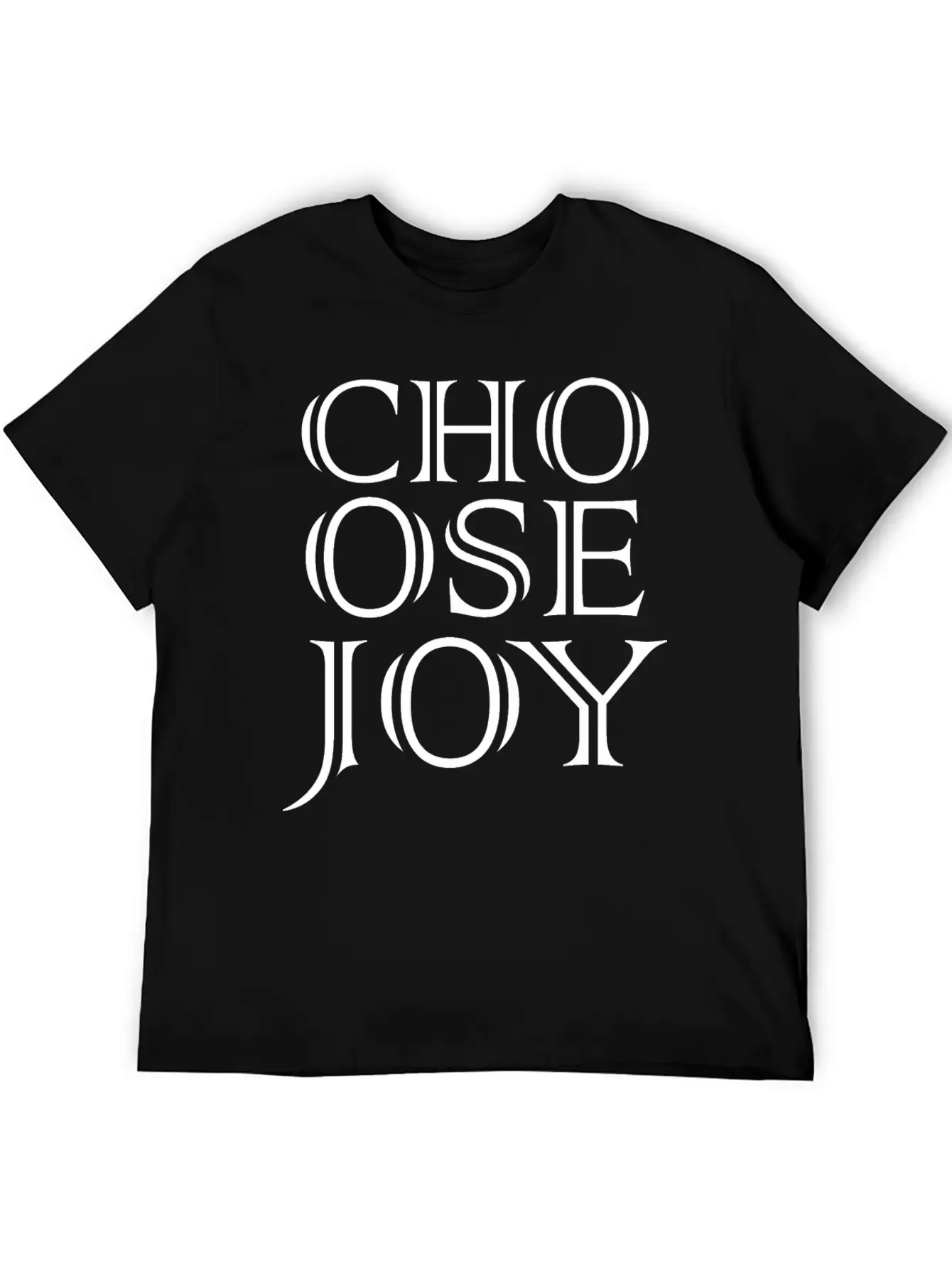 Choose Joy Unisex Casual T-Shirt – Clean Design For Daily Comfort