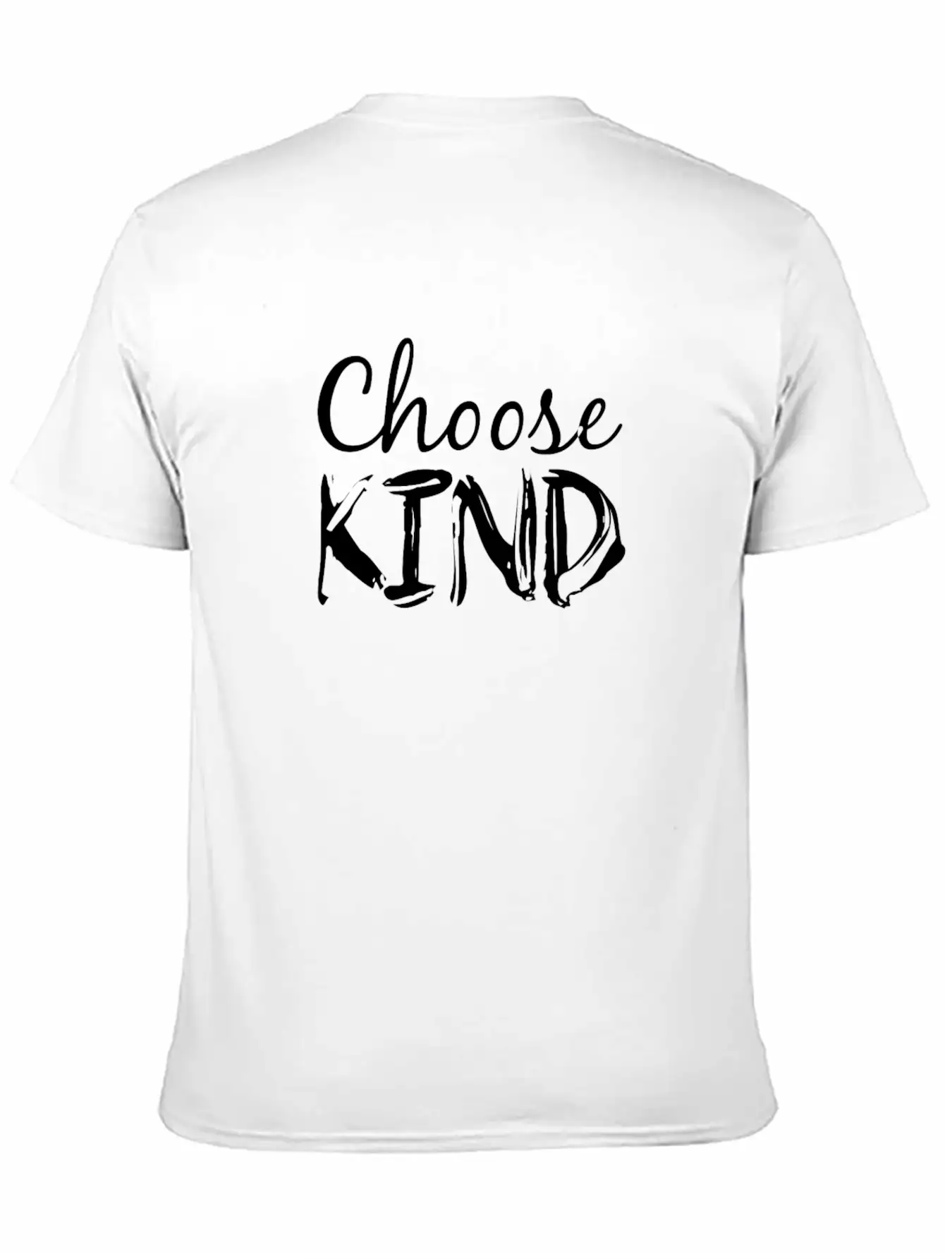 Choose Kind Anti-Bullying Message Unisex Short Sleeve Soft Cotton T-Shirt – Casual Everyday Wear