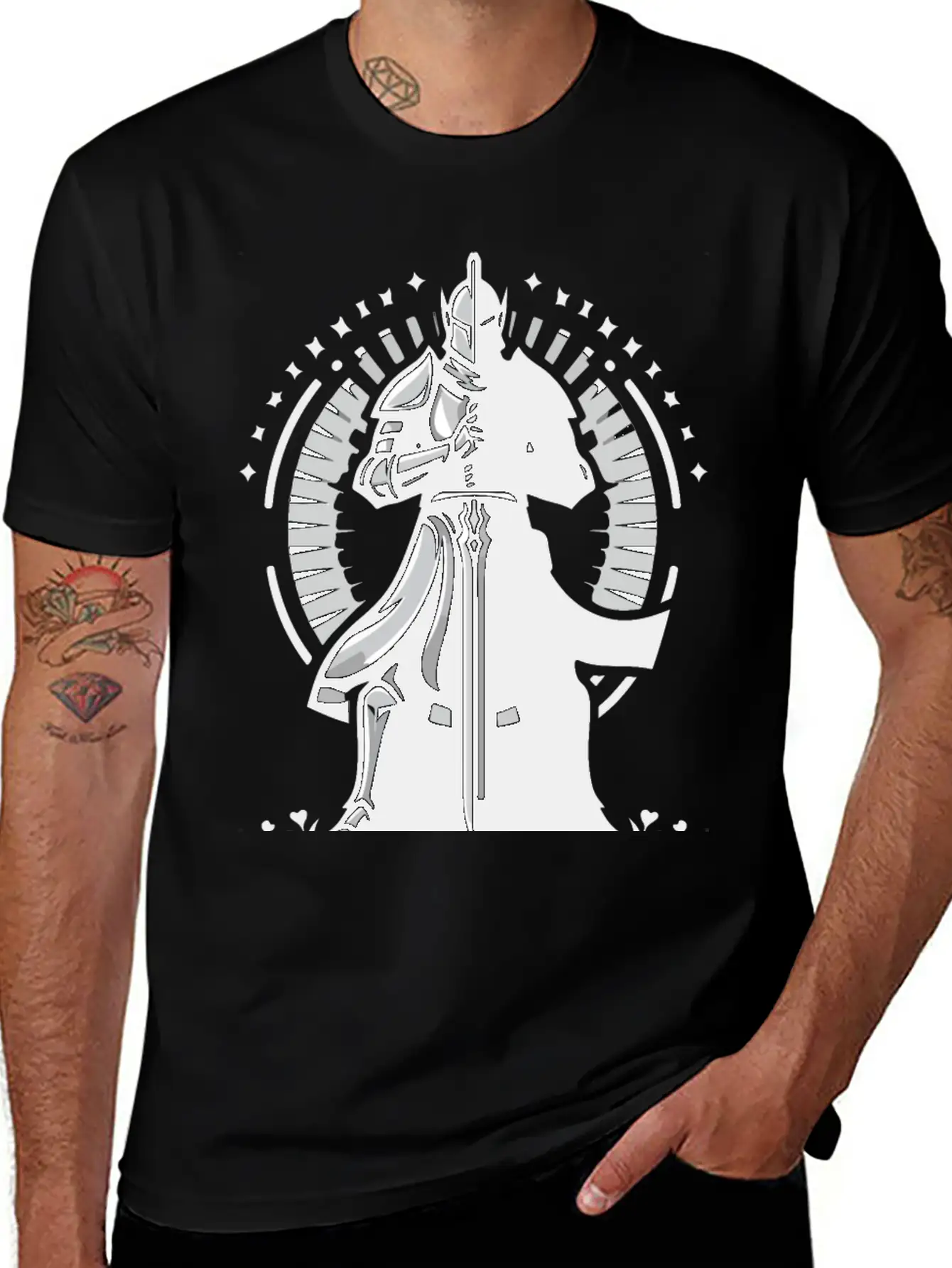 Choose Peaceful Battle | Serene Warrior Design Timeless Short Sleeve Tee – Comfy And Minimalist Design