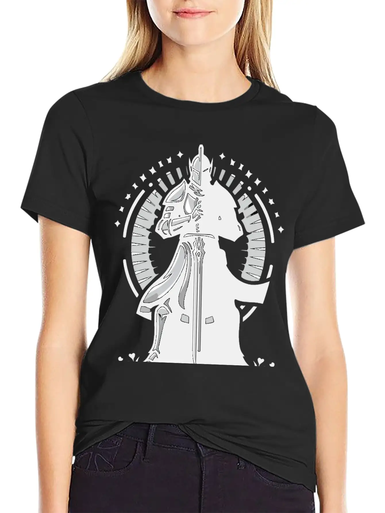 Choose Peaceful Battle | Serene Warrior Design Timeless Short Sleeve Tee – Comfy And Minimalist Design