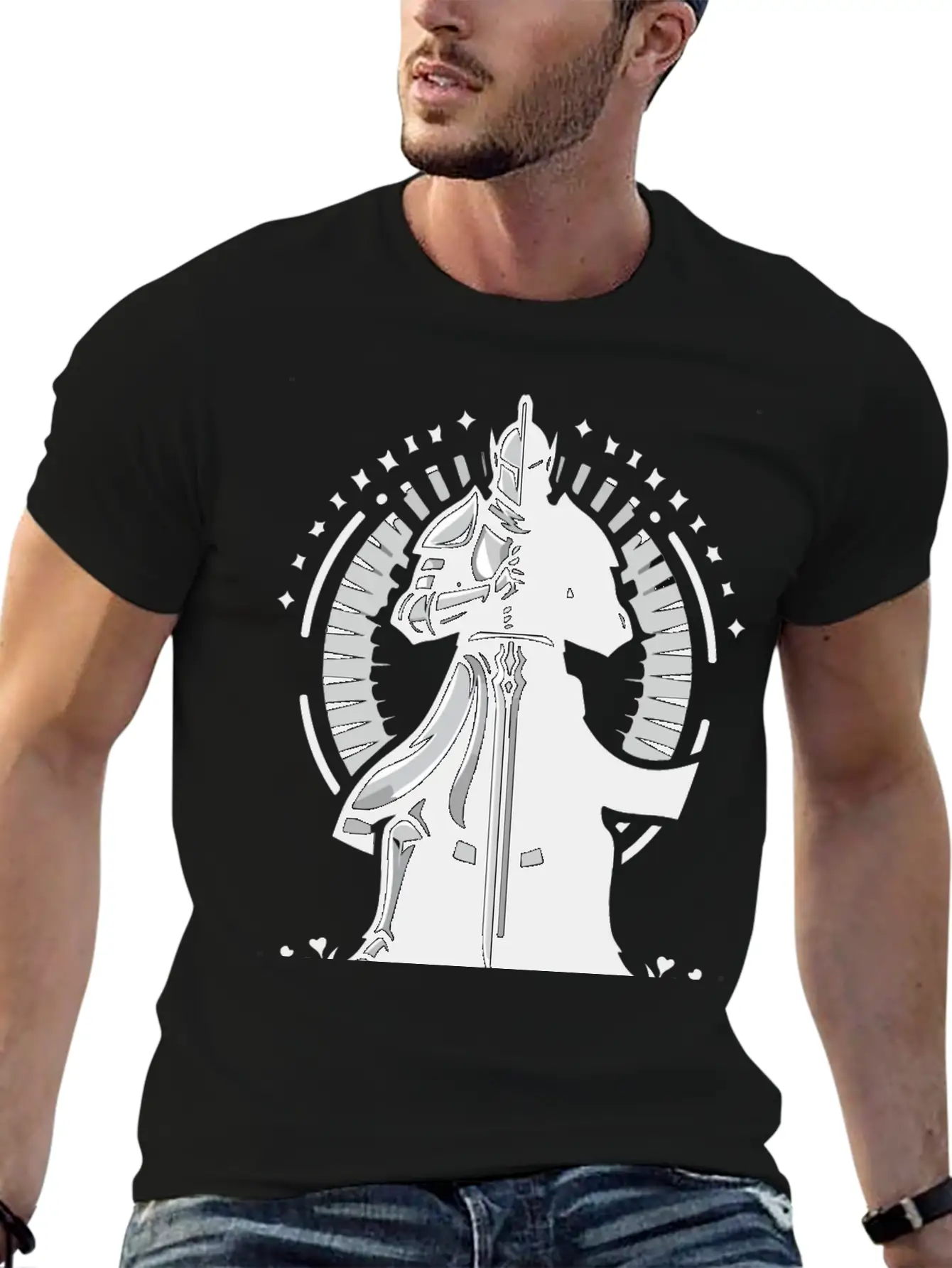 Choose Peaceful Battle | Serene Warrior Design Timeless Short Sleeve Tee – Comfy And Minimalist Design