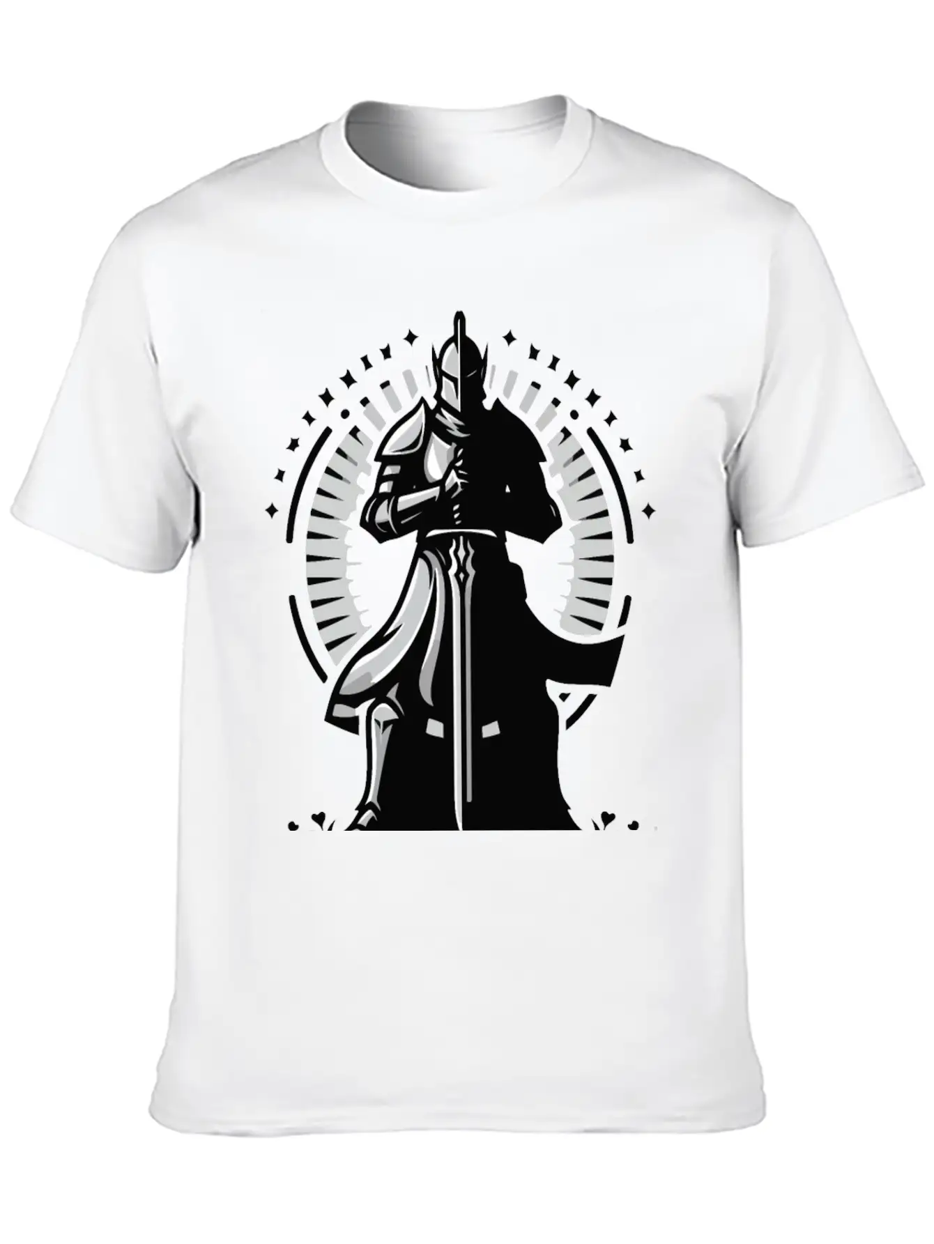 Choose Peaceful Battle | Serene Warrior Design Timeless Short Sleeve Tee – Comfy And Minimalist Design