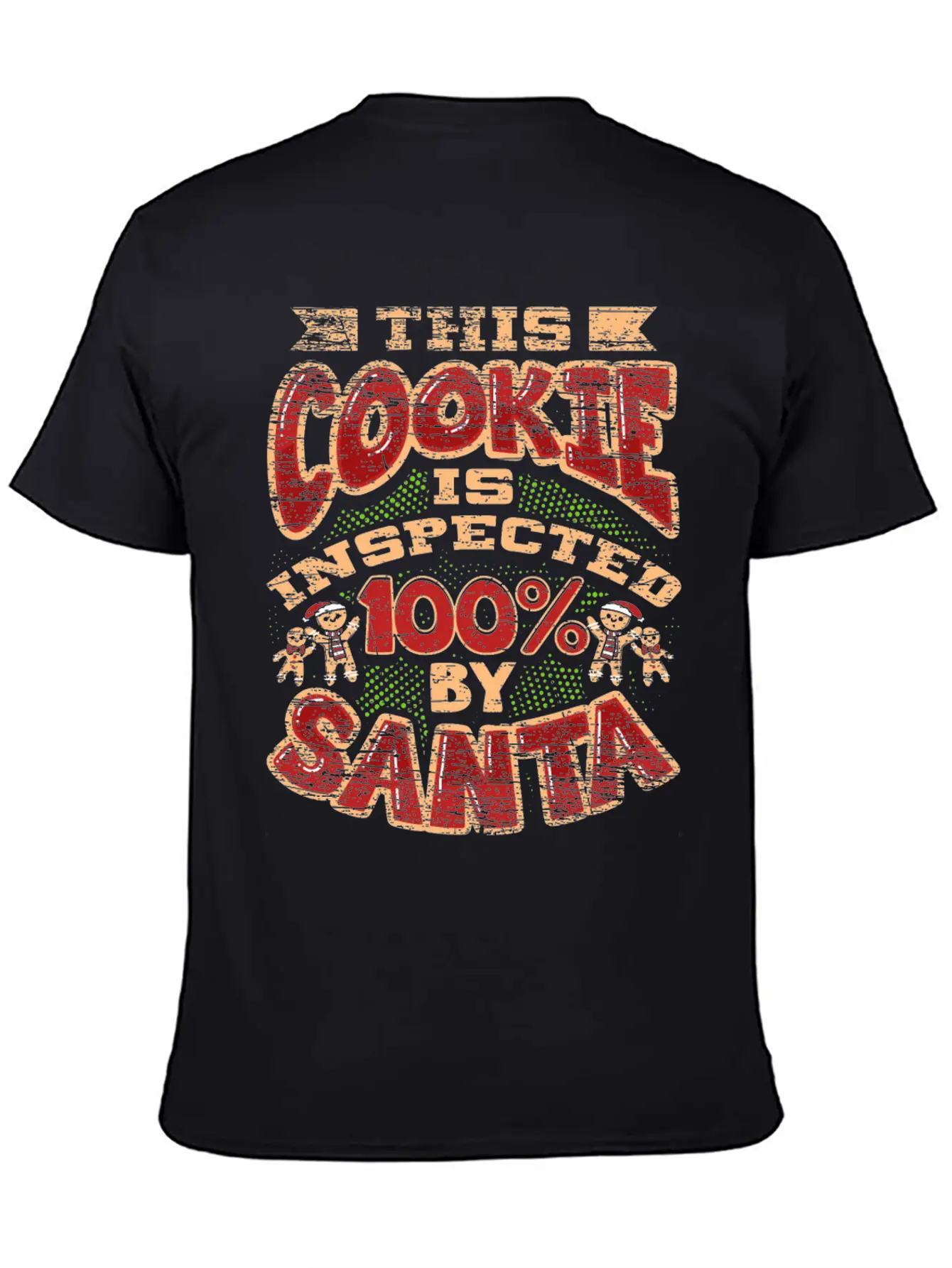 Christmas Cookie Inspector Timeless Short Sleeve Tee – Comfy And Minimalist Design