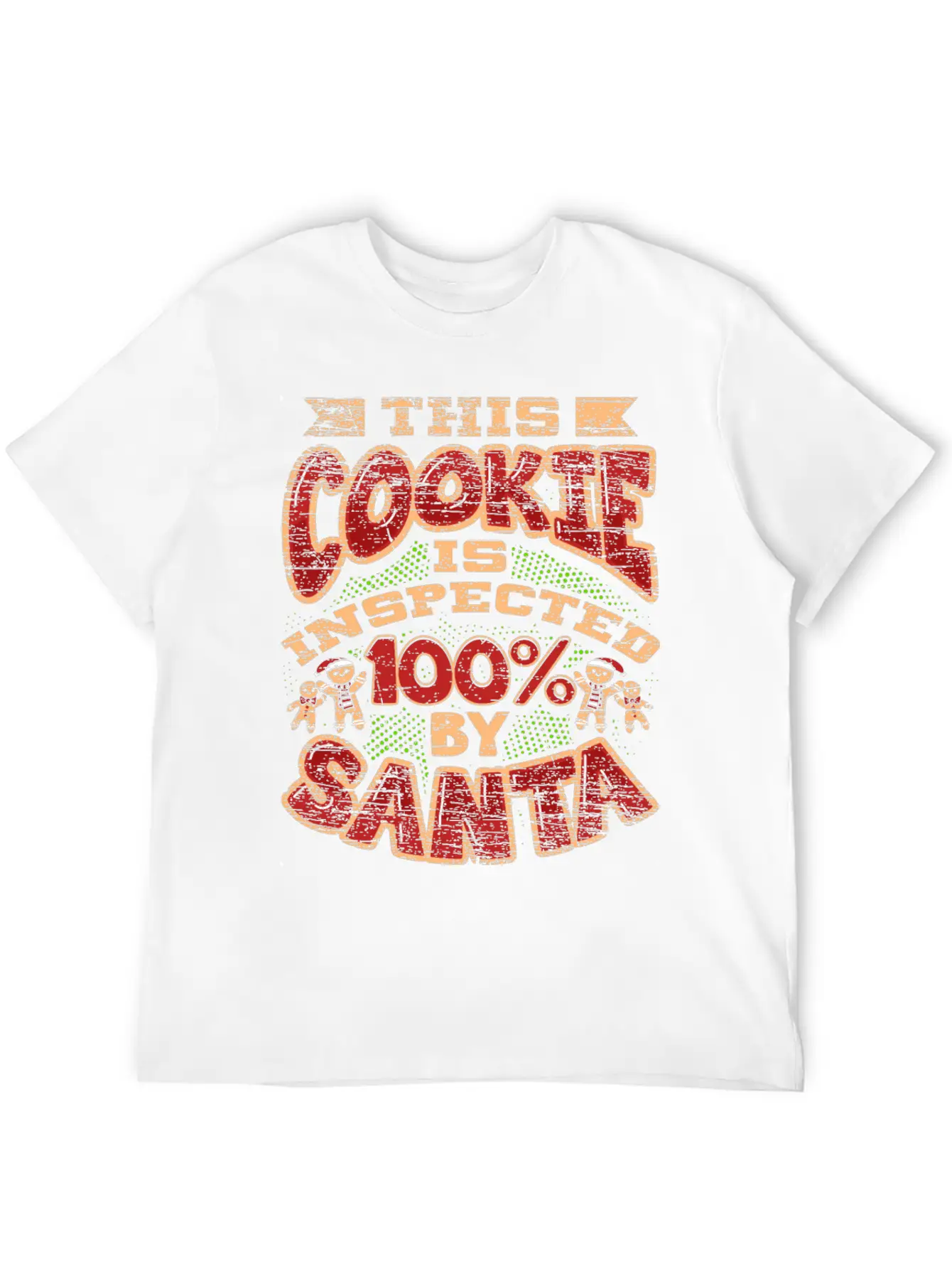 Christmas Cookie Inspector Timeless Short Sleeve Tee – Comfy And Minimalist Design