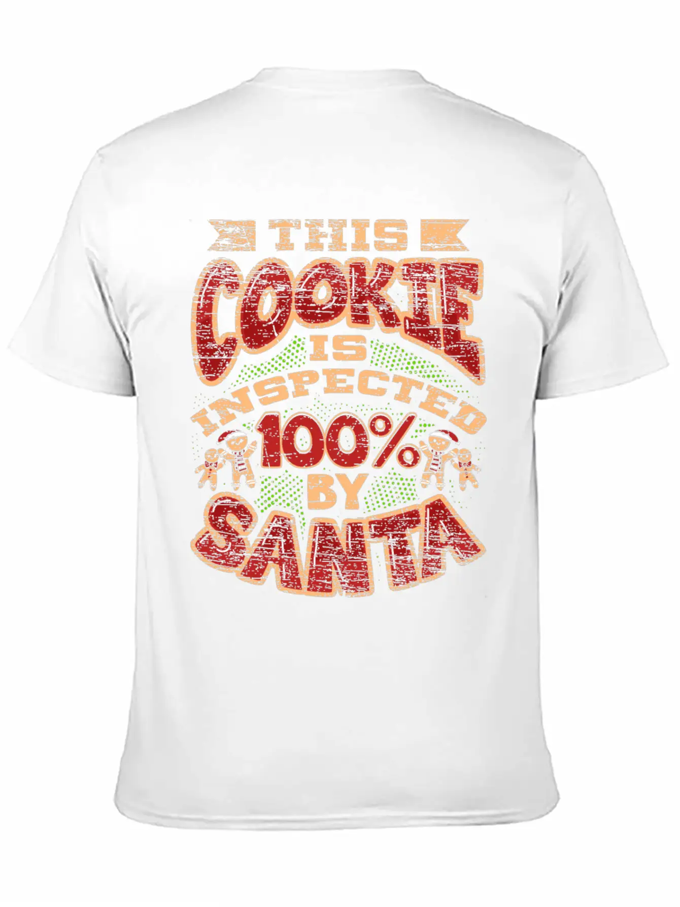 Christmas Cookie Inspector Timeless Short Sleeve Tee – Comfy And Minimalist Design