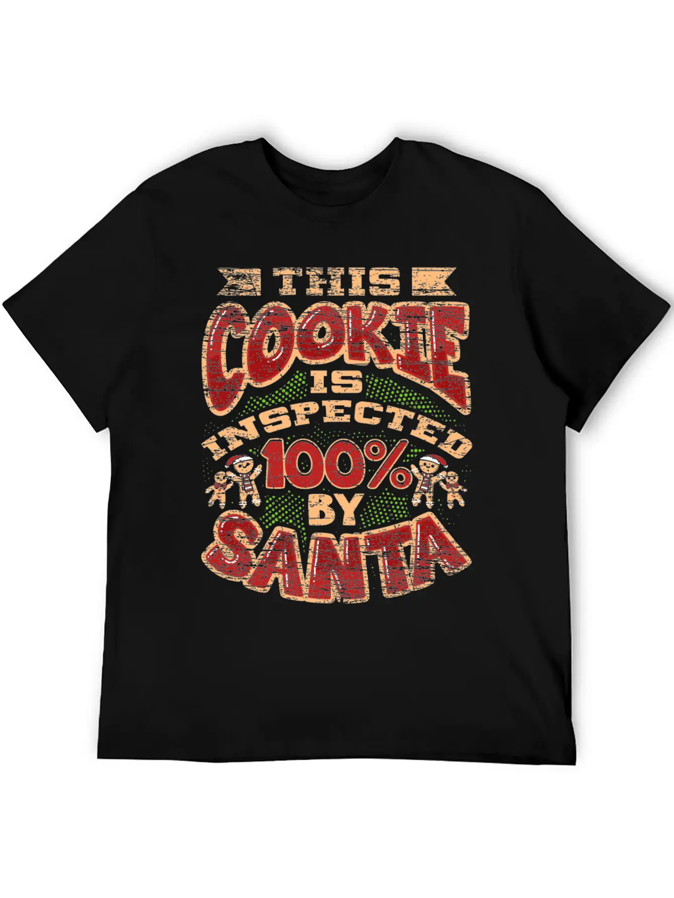 Christmas Cookie Inspector Timeless Short Sleeve Tee – Comfy And Minimalist Design