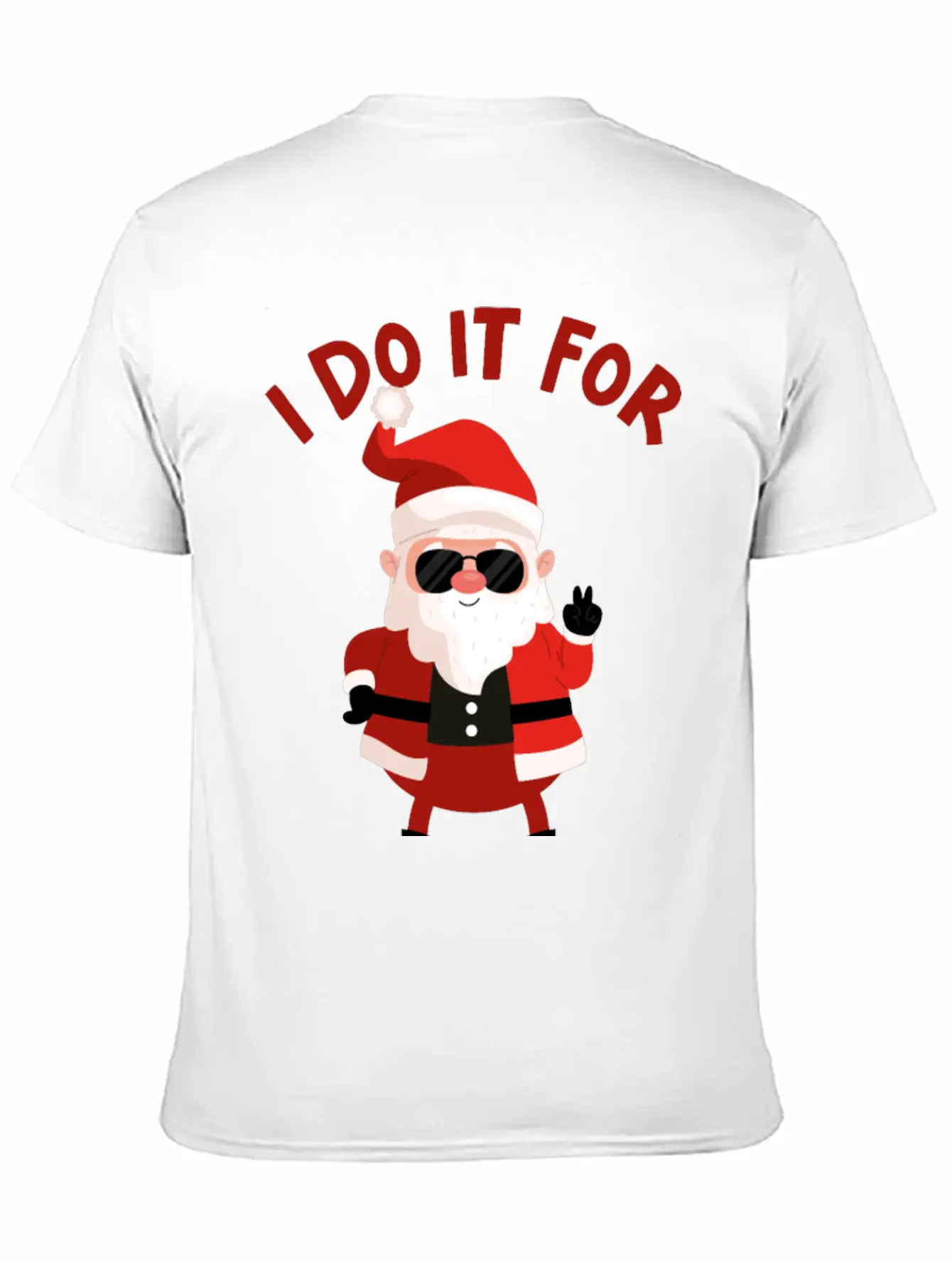 Christmas Santa Claus I Do It For HOs Timeless Short Sleeve Tee – Comfy And Minimalist Design