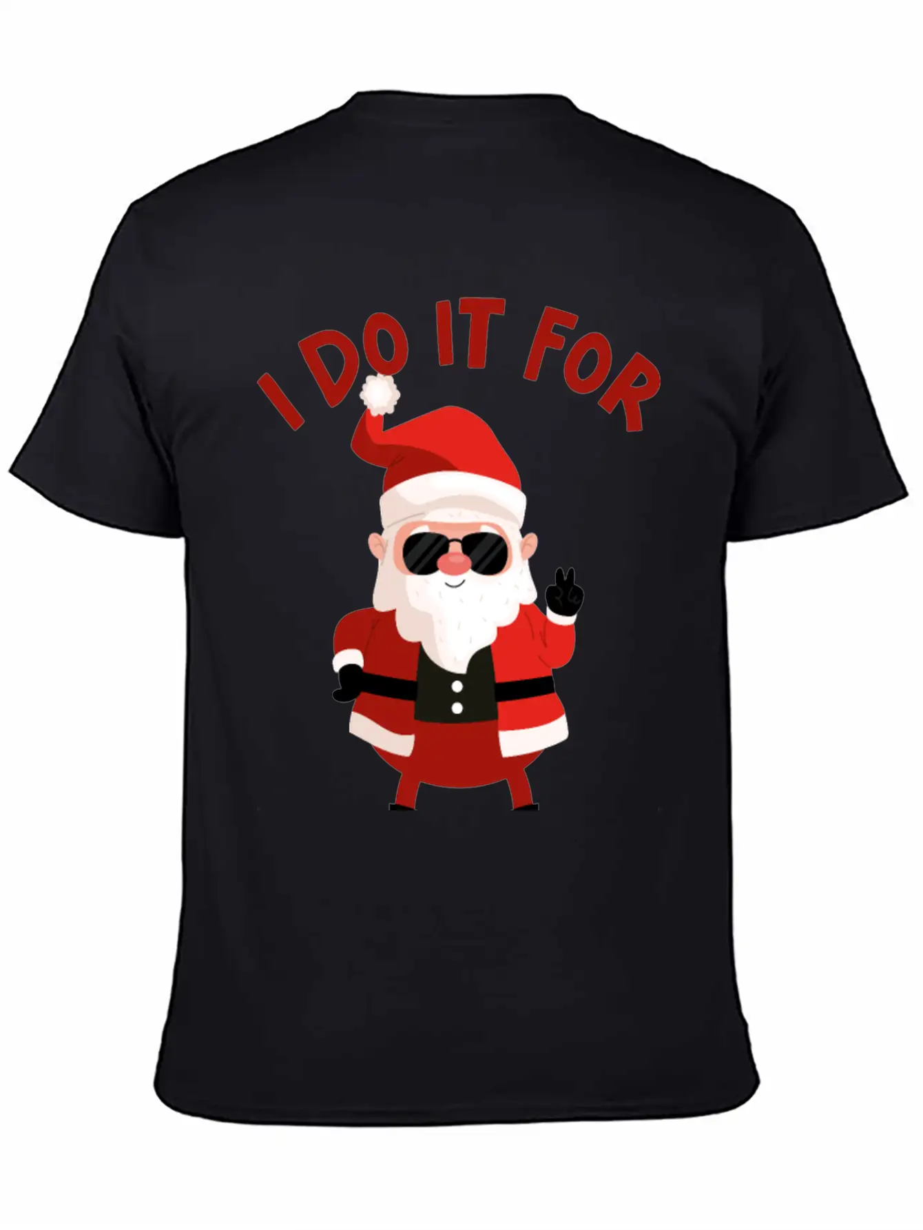 Christmas Santa Claus I Do It For HOs Timeless Short Sleeve Tee – Comfy And Minimalist Design
