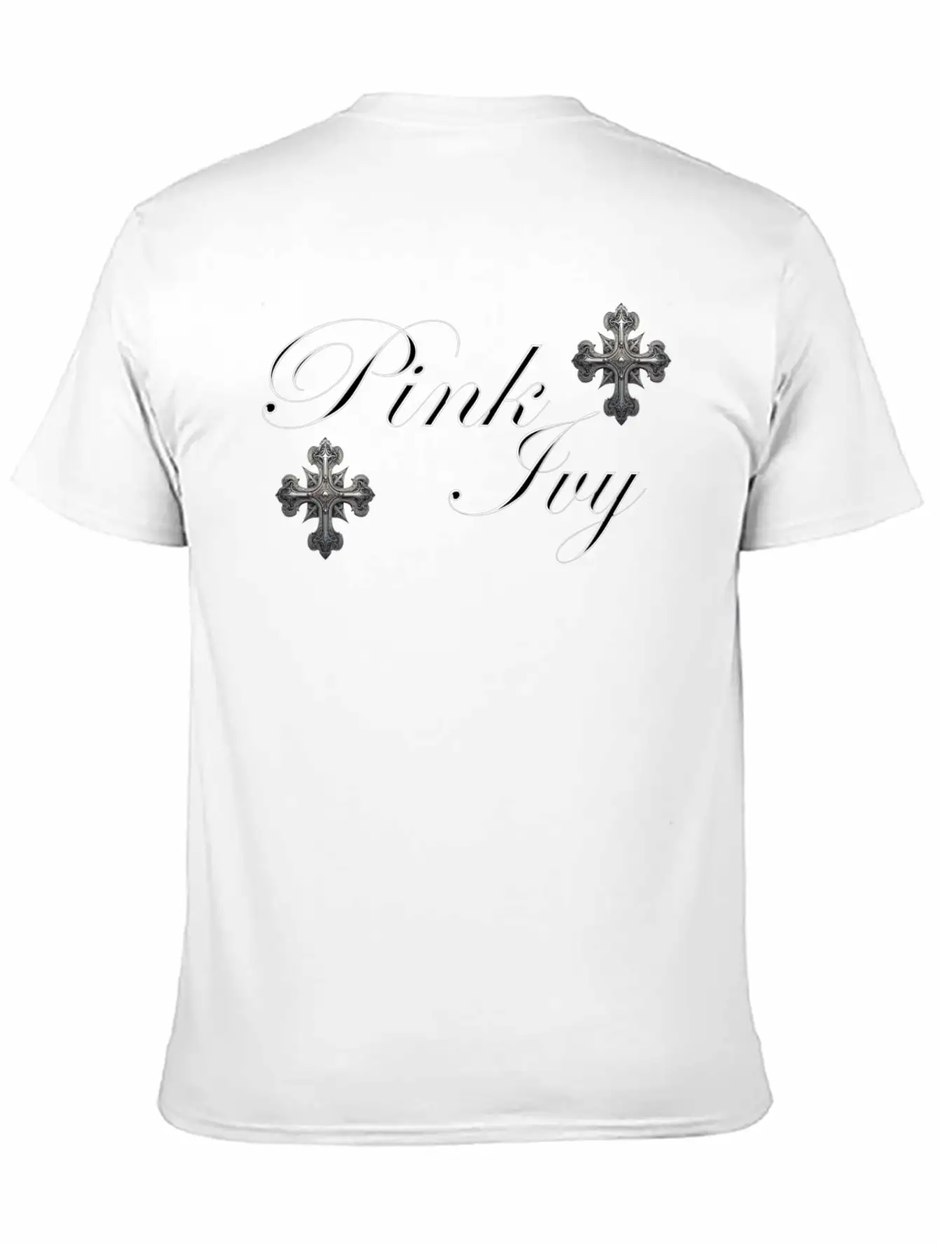 CHROME X PINK IVY Essential Unisex Summer Tee – Soft Cotton Casual Fit