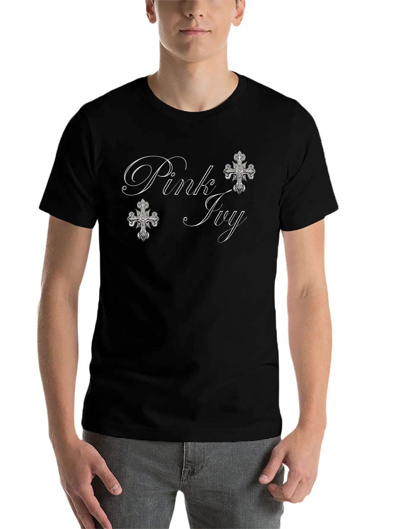 CHROME X PINK IVY Essential Unisex Summer Tee – Soft Cotton Casual Fit