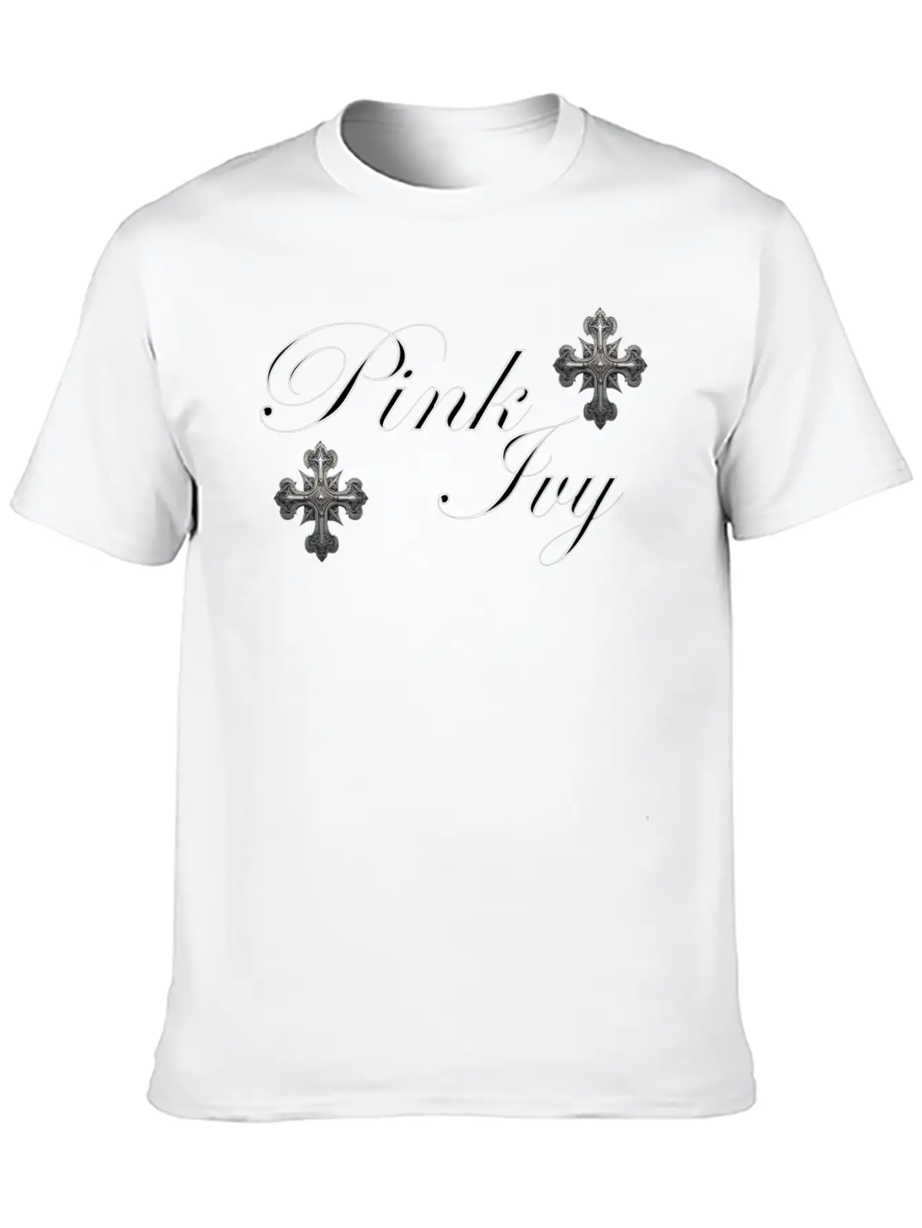 CHROME X PINK IVY Essential Unisex Summer Tee – Soft Cotton Casual Fit