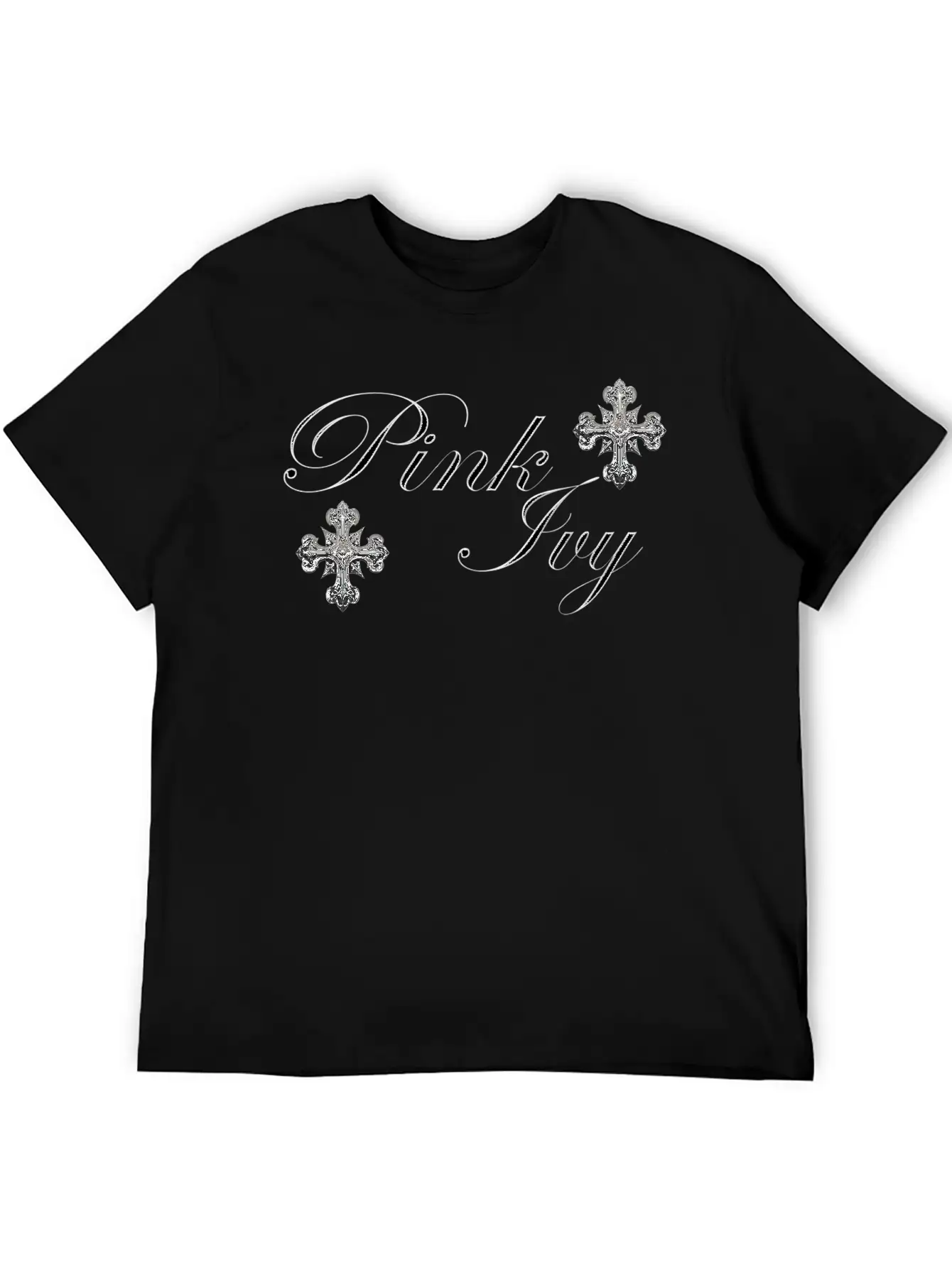 CHROME X PINK IVY Essential Unisex Summer Tee – Soft Cotton Casual Fit